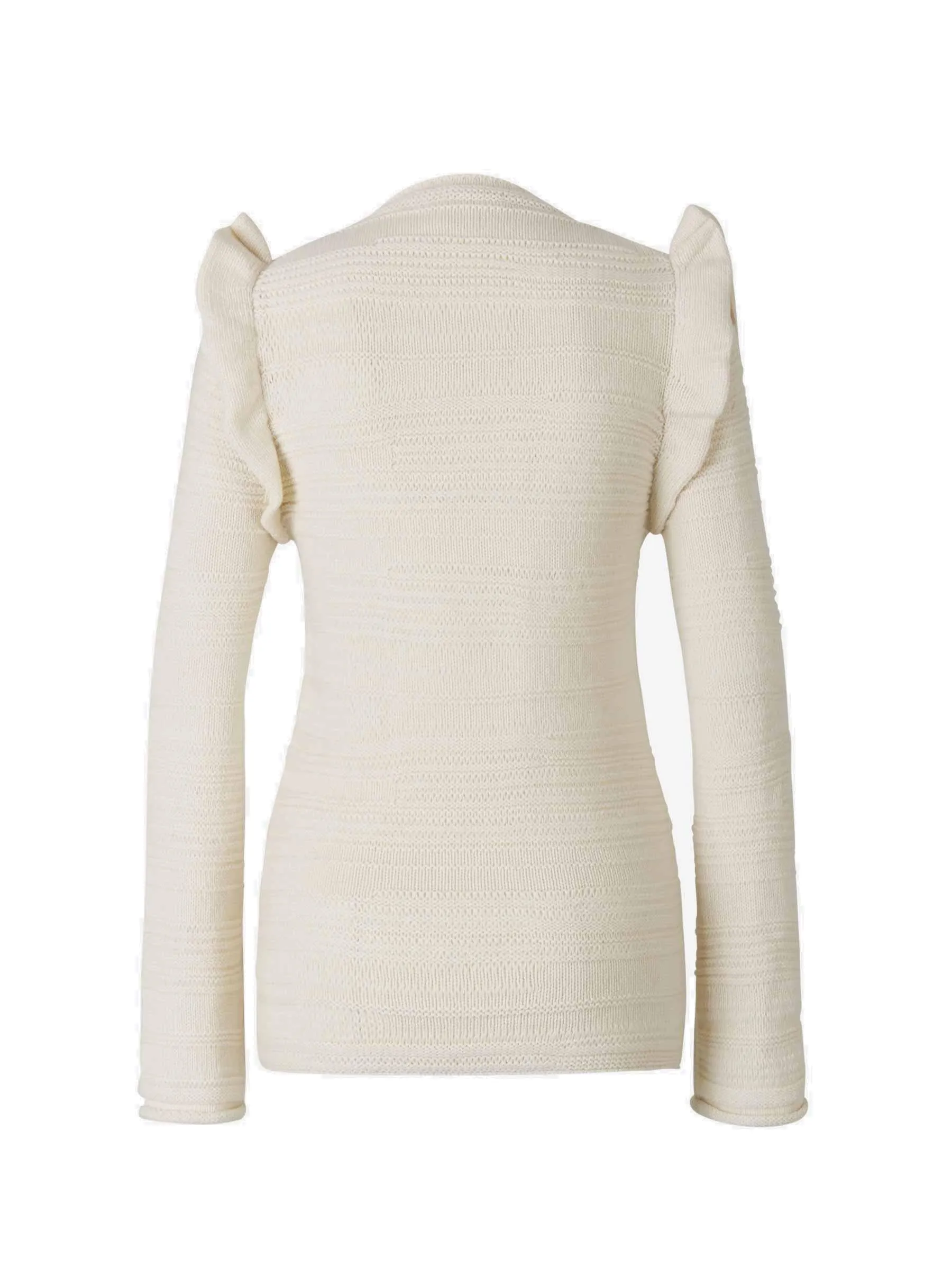 Chlo Ruffled Knit Jumper