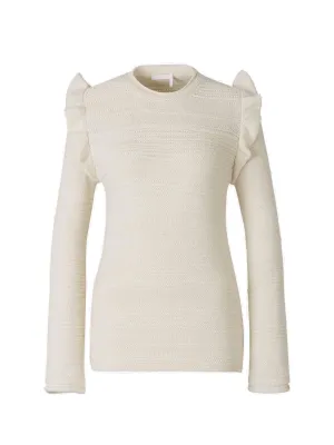 Chlo Ruffled Knit Jumper
