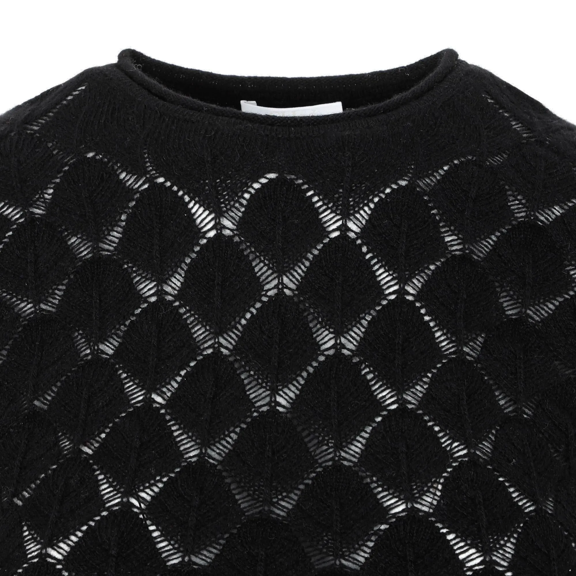 Chlo Sheer Long-Sleeved Knit Sweater