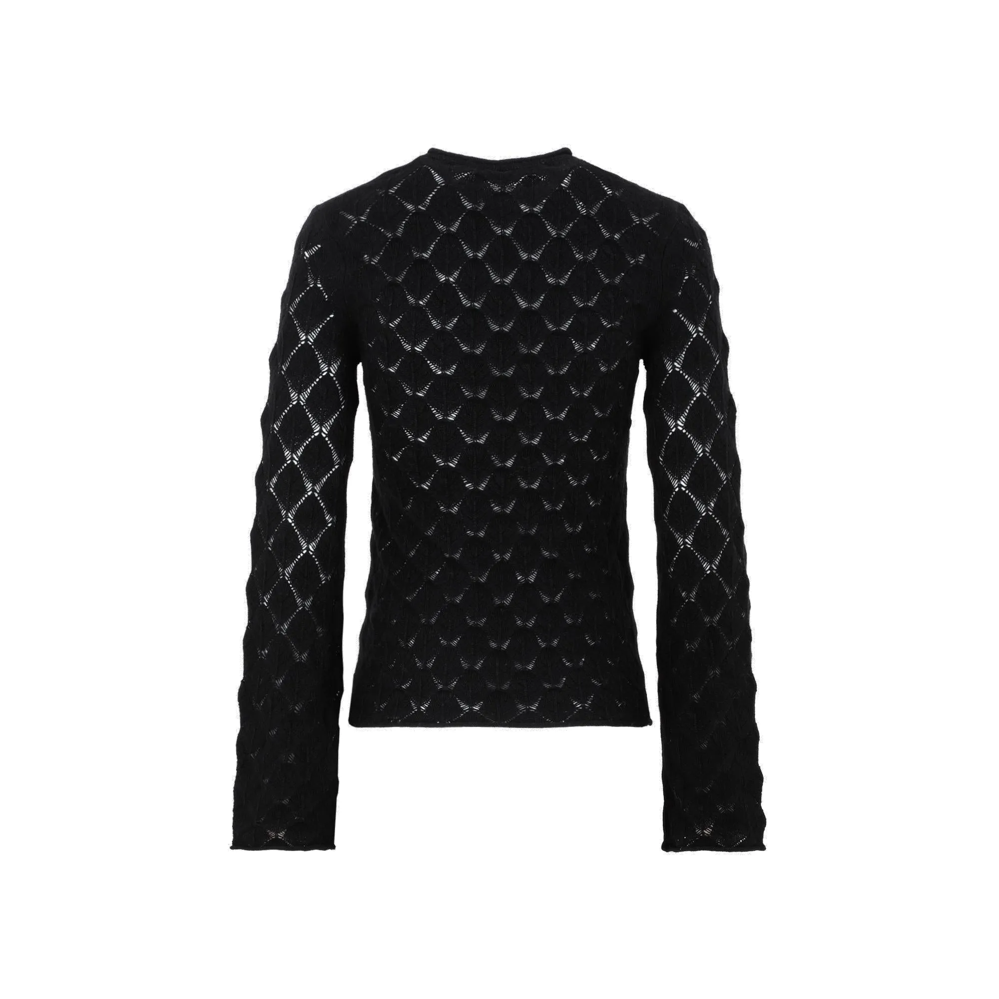 Chlo Sheer Long-Sleeved Knit Sweater