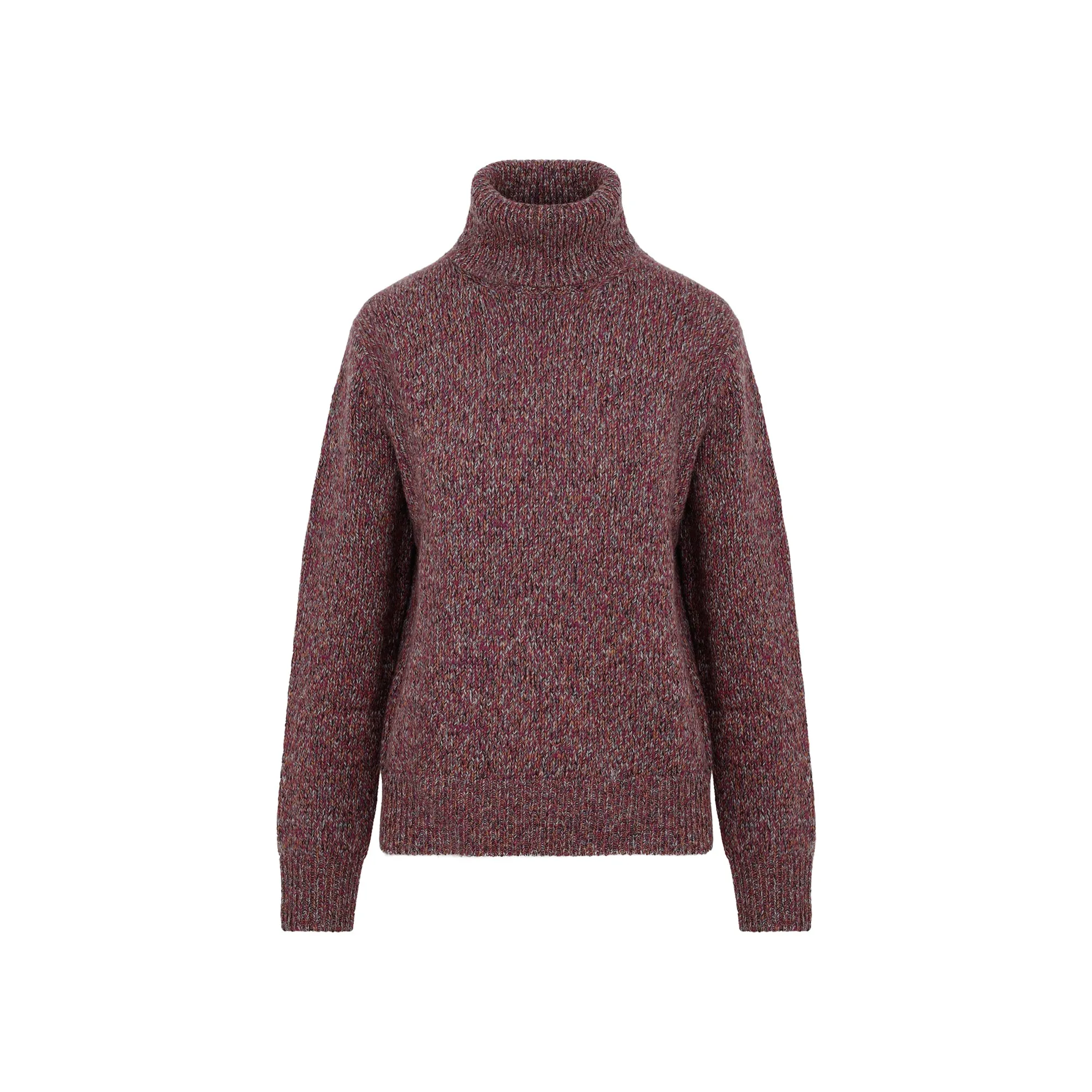 Chlo Slouchy High-Neck Sweater