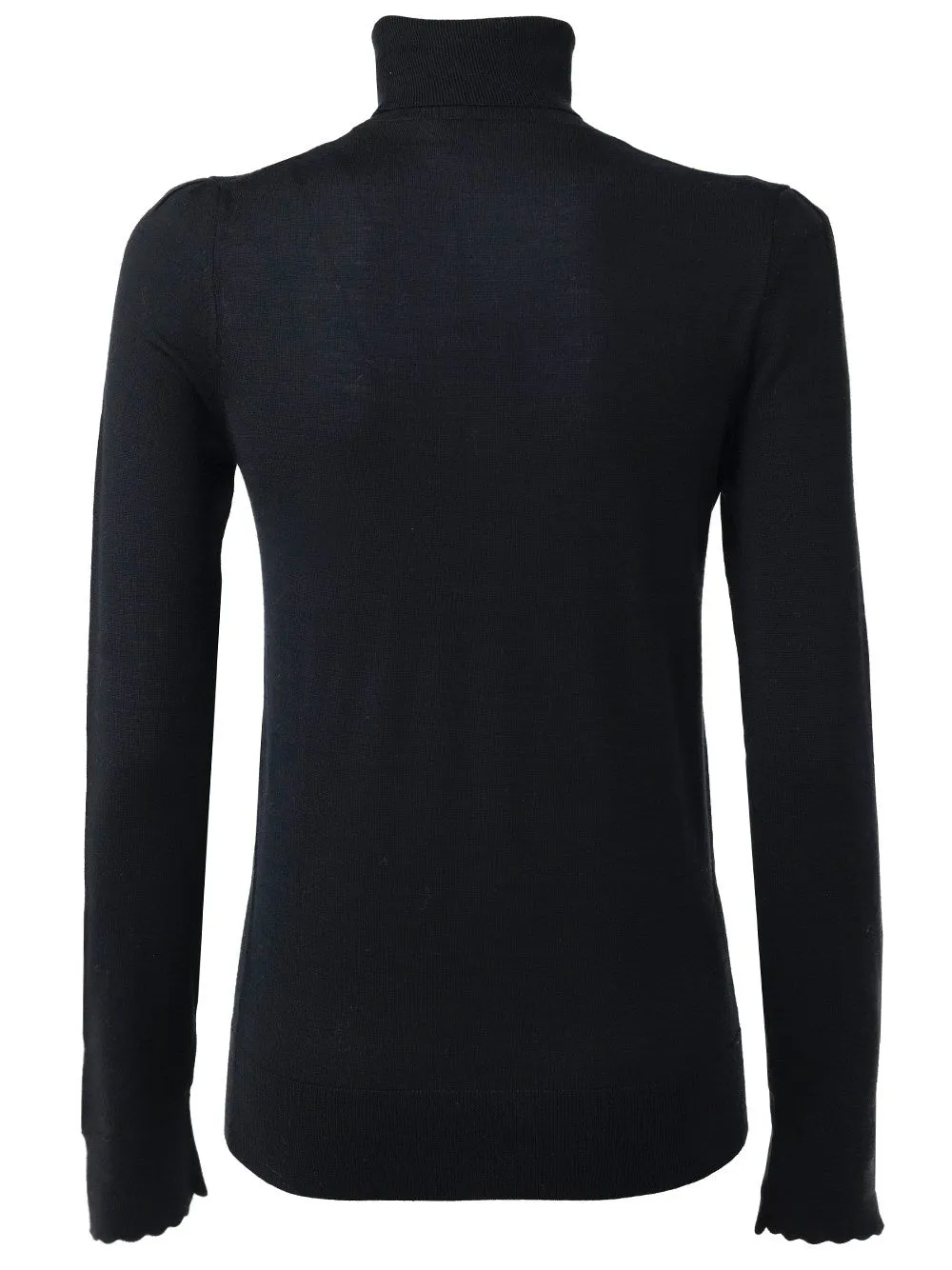 Chlo Superfine Knit Turtleneck Jumper