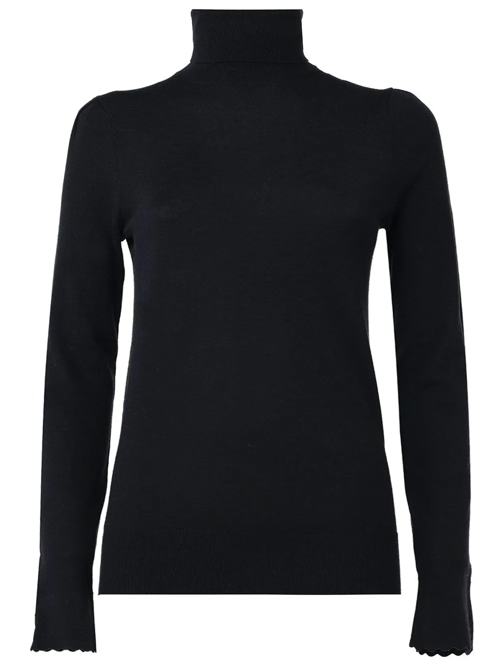 Chlo Superfine Knit Turtleneck Jumper