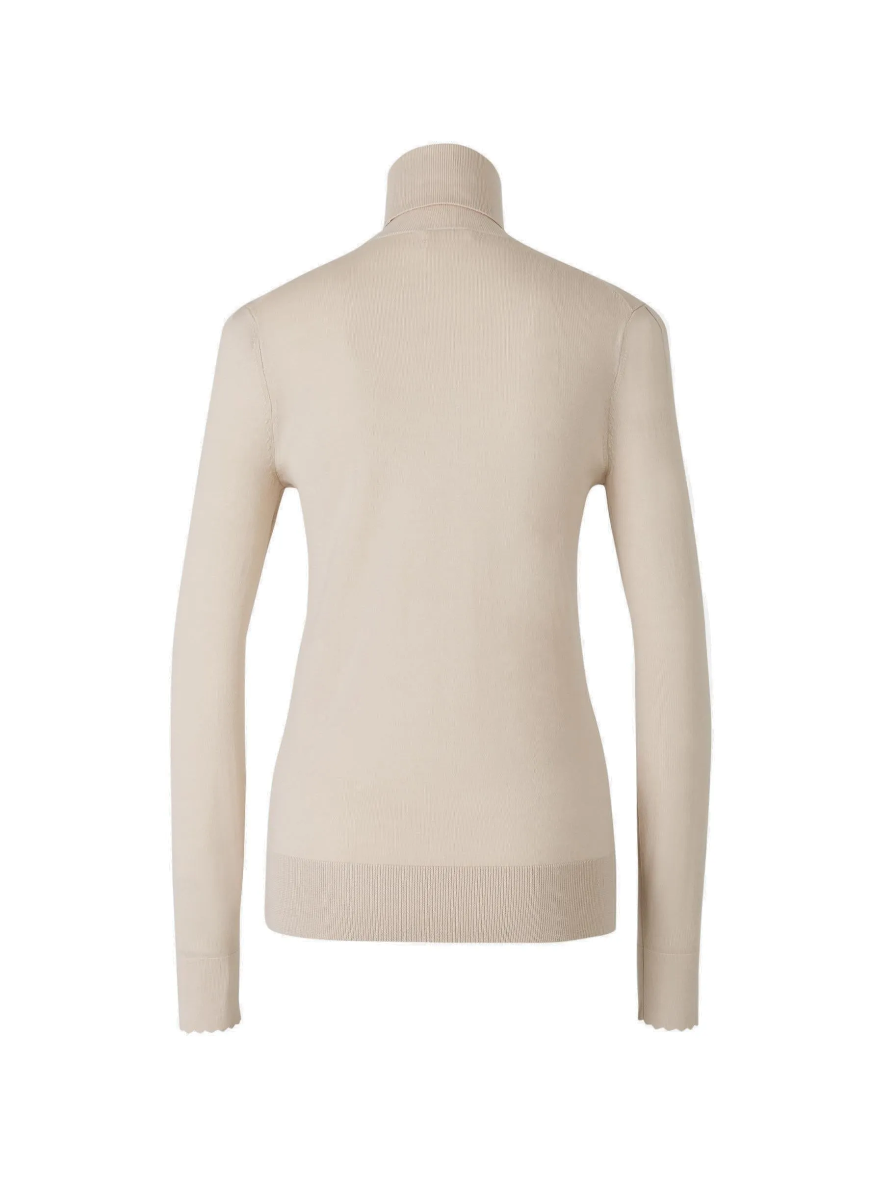 Chlo Superfine Knit Turtleneck Jumper