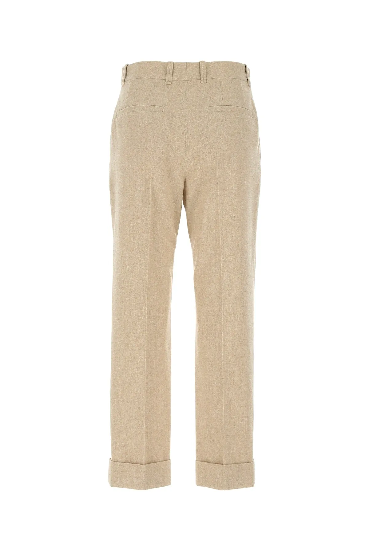 Chlo Turn-Up Brim Trousers