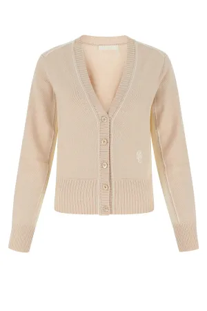 Chlo V-Neck Knit Cardigan