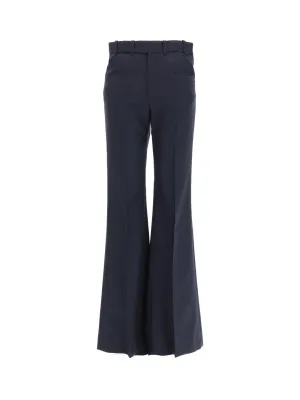 Chlo Wide-Leg Tailored Trousers