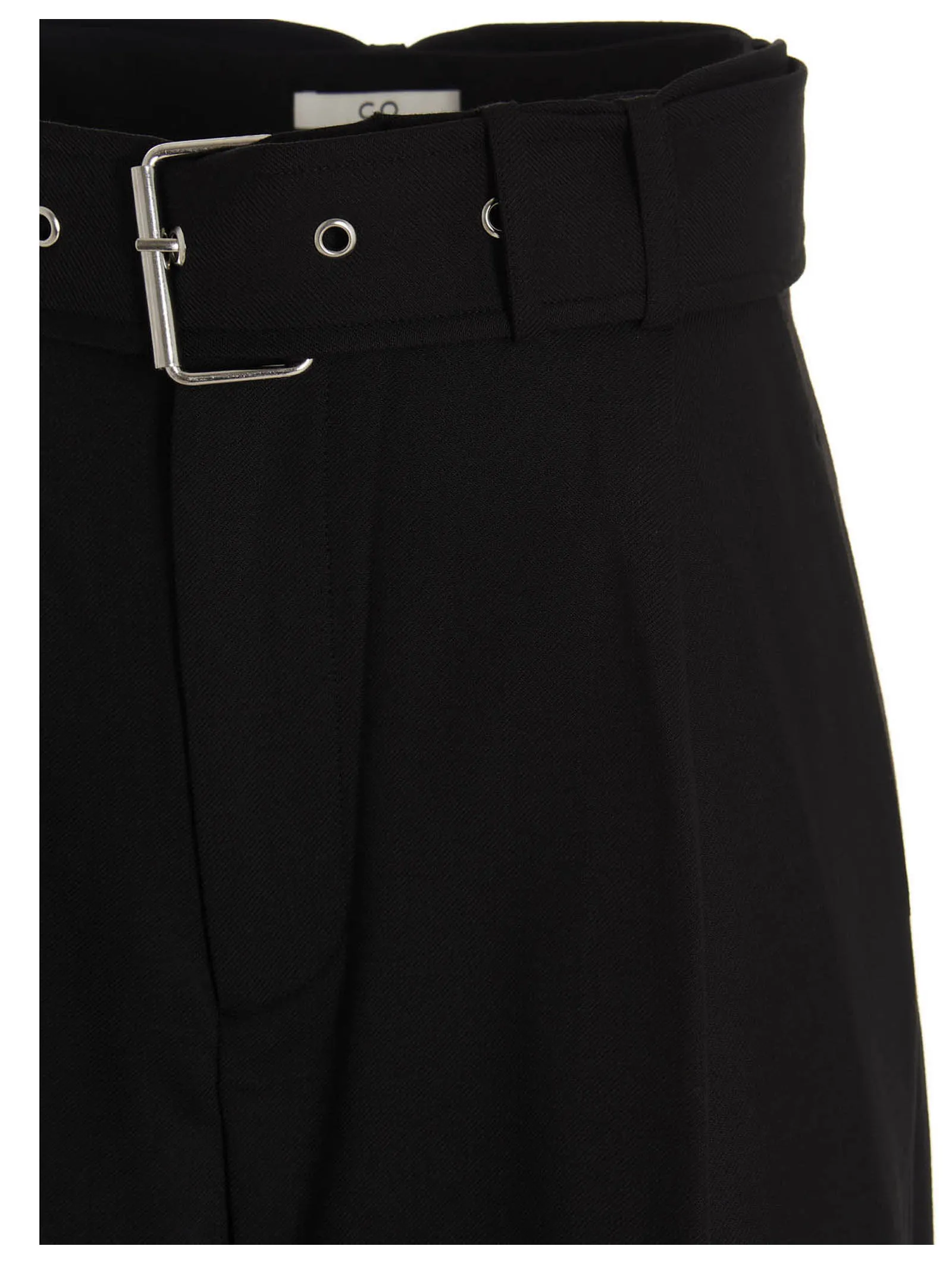 Co Belted Pleat Trousers