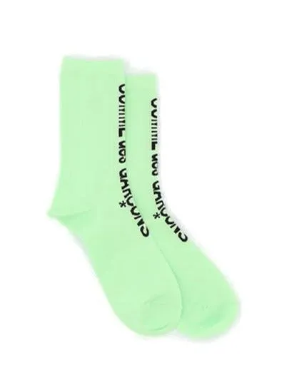 Comme Des Garons Logo Intarsia Socks
