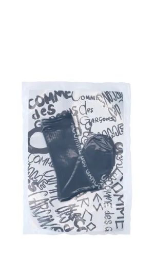 Comme des Garons Logo Intarsia Socks