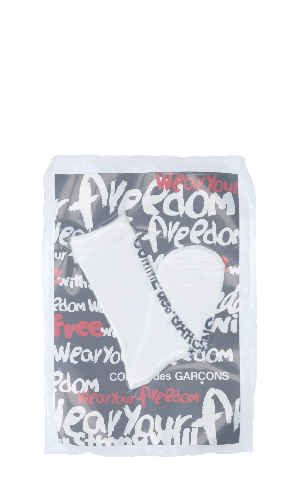 Comme des Garons Logo Intarsia Socks