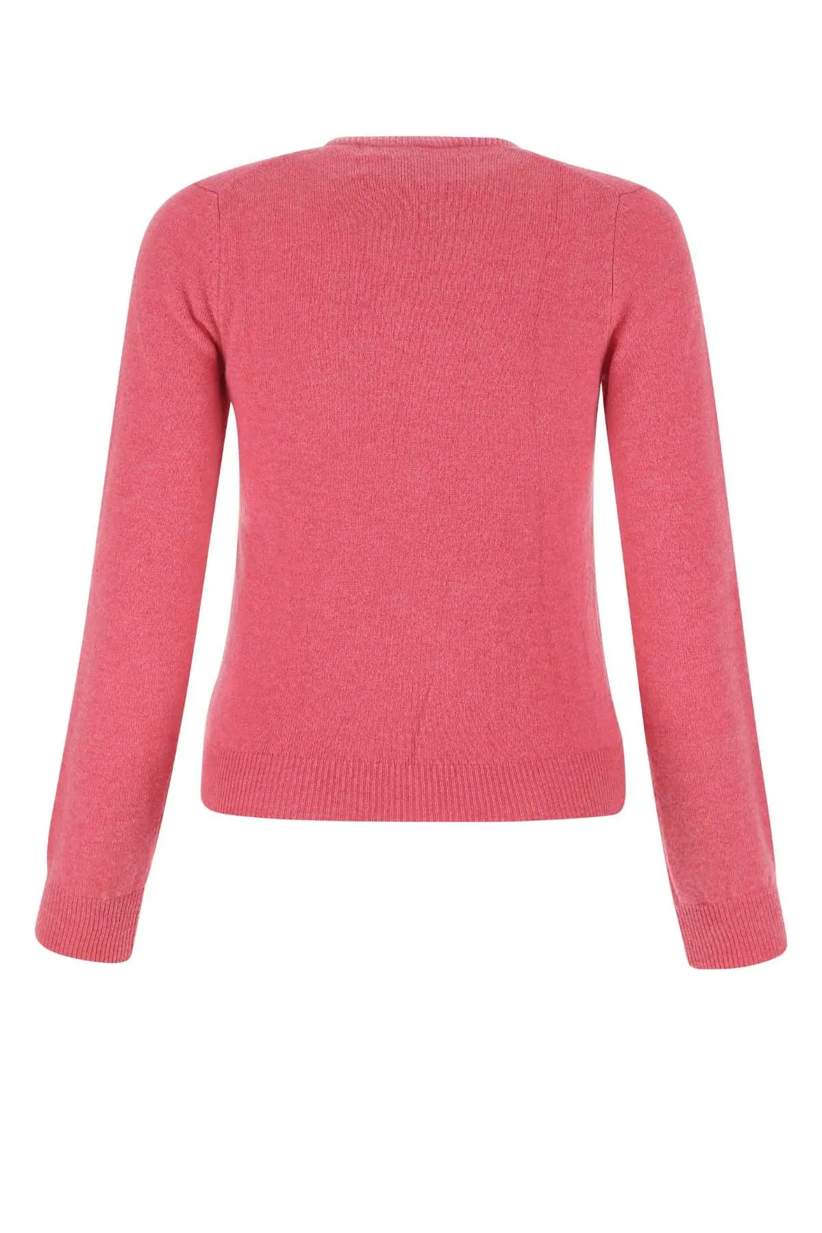 Comme des Garons Play V-Neck Knitted Sweater