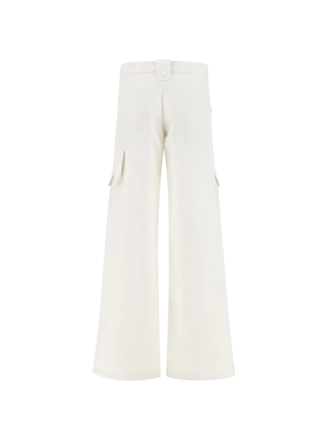 Courrges Twill Baggy Trousers