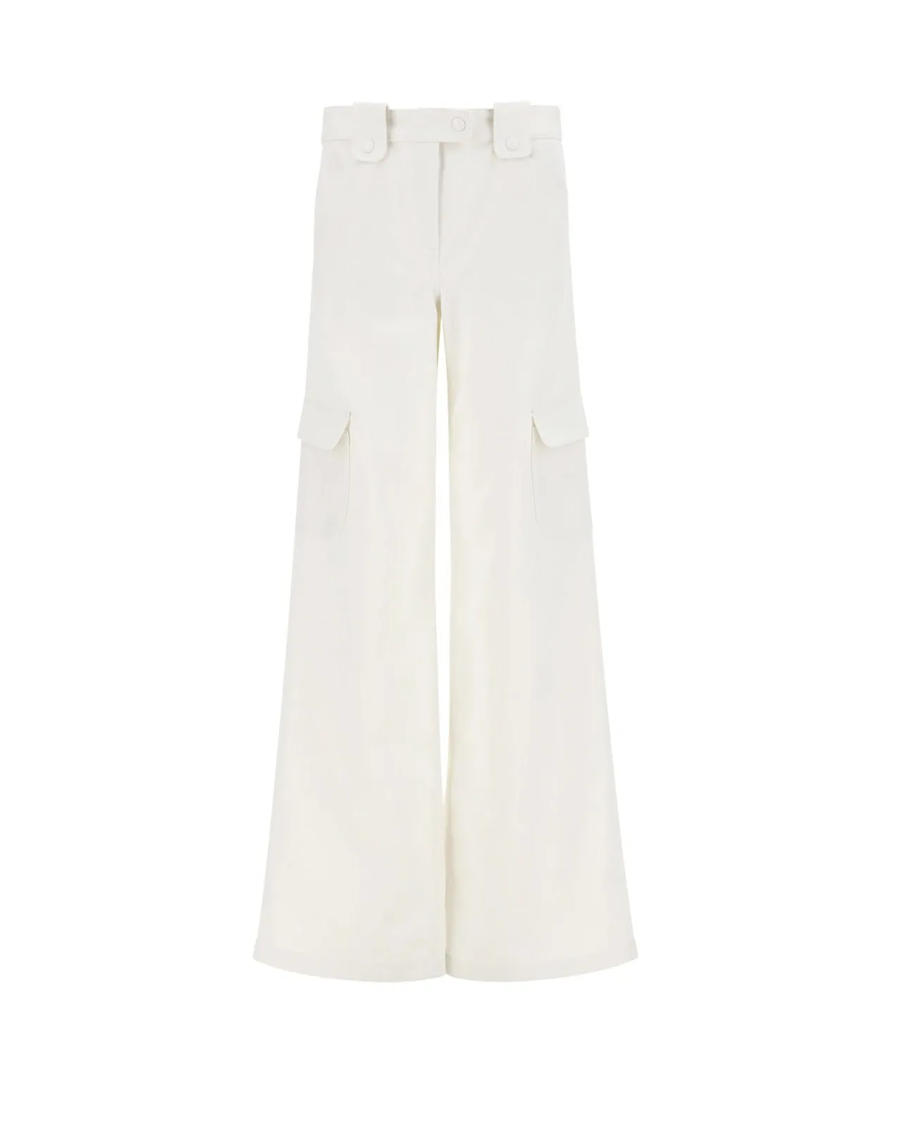 Courrges Twill Baggy Trousers