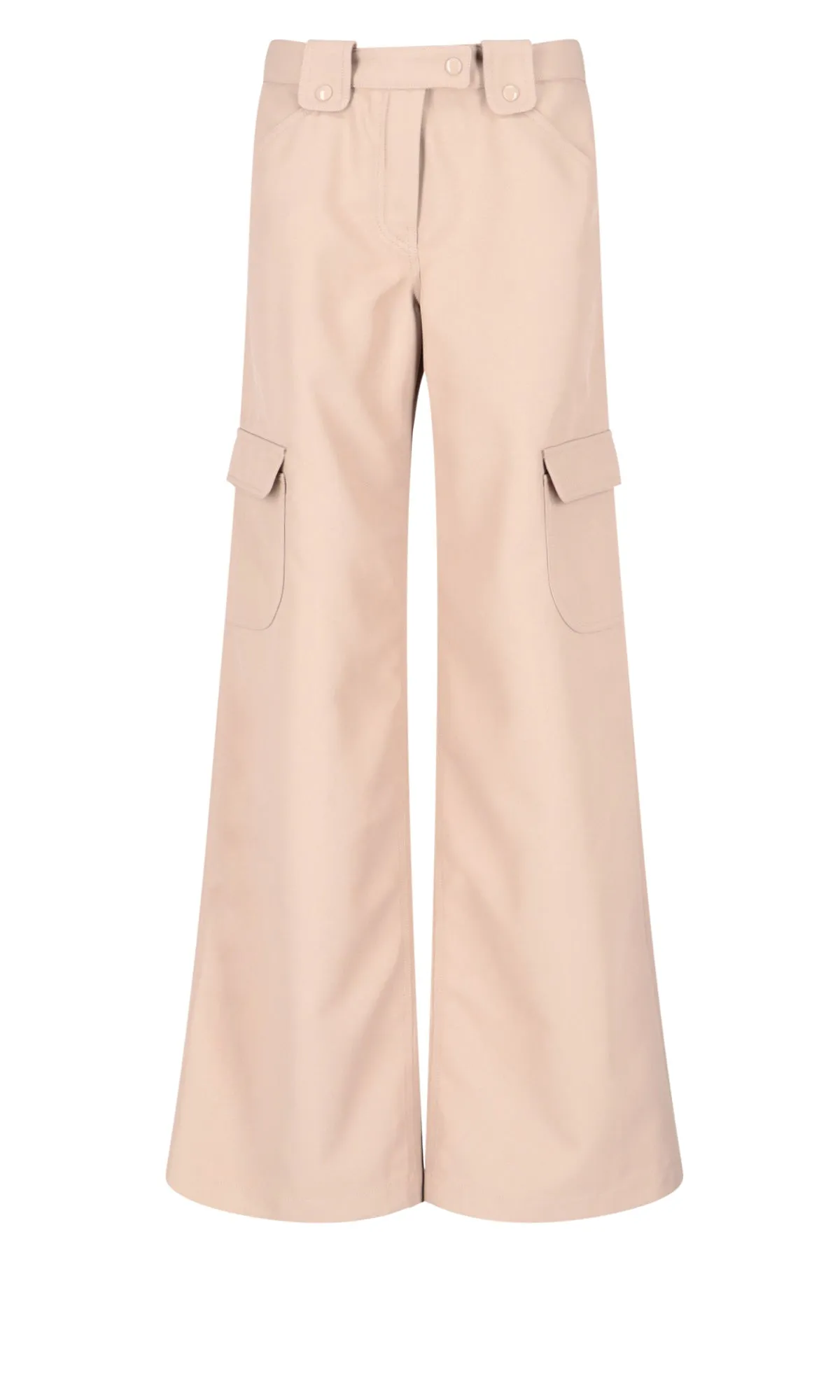 Courrges Twill Baggy Trousers