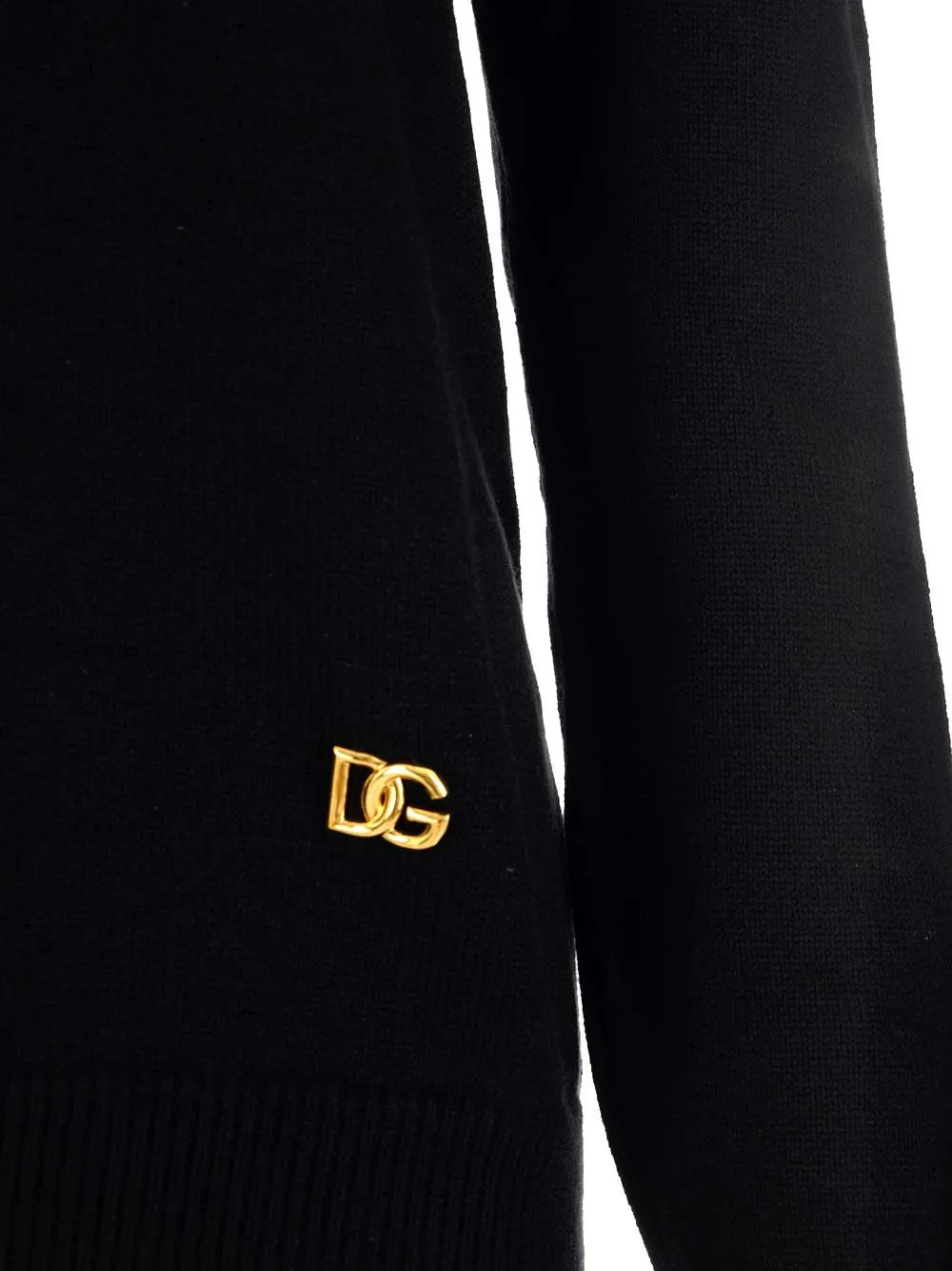 Dolce & Gabbana DG Plaque Knit Jumper