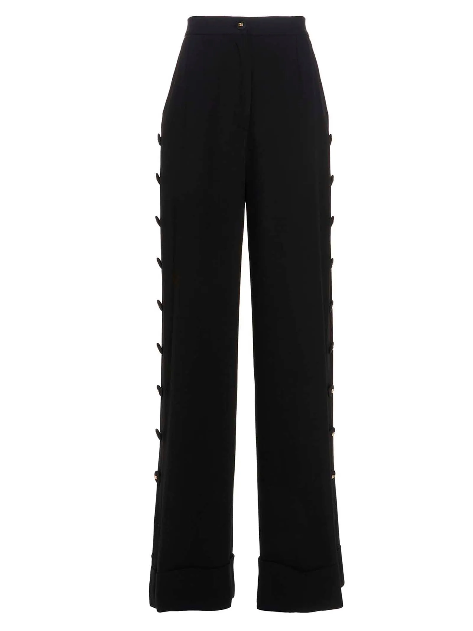 Dolce & Gabbana Piqu Palazzo Pants
