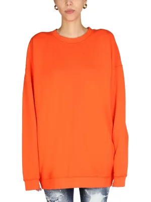 Dsquared2 Back Logo Print Oversized Sweater