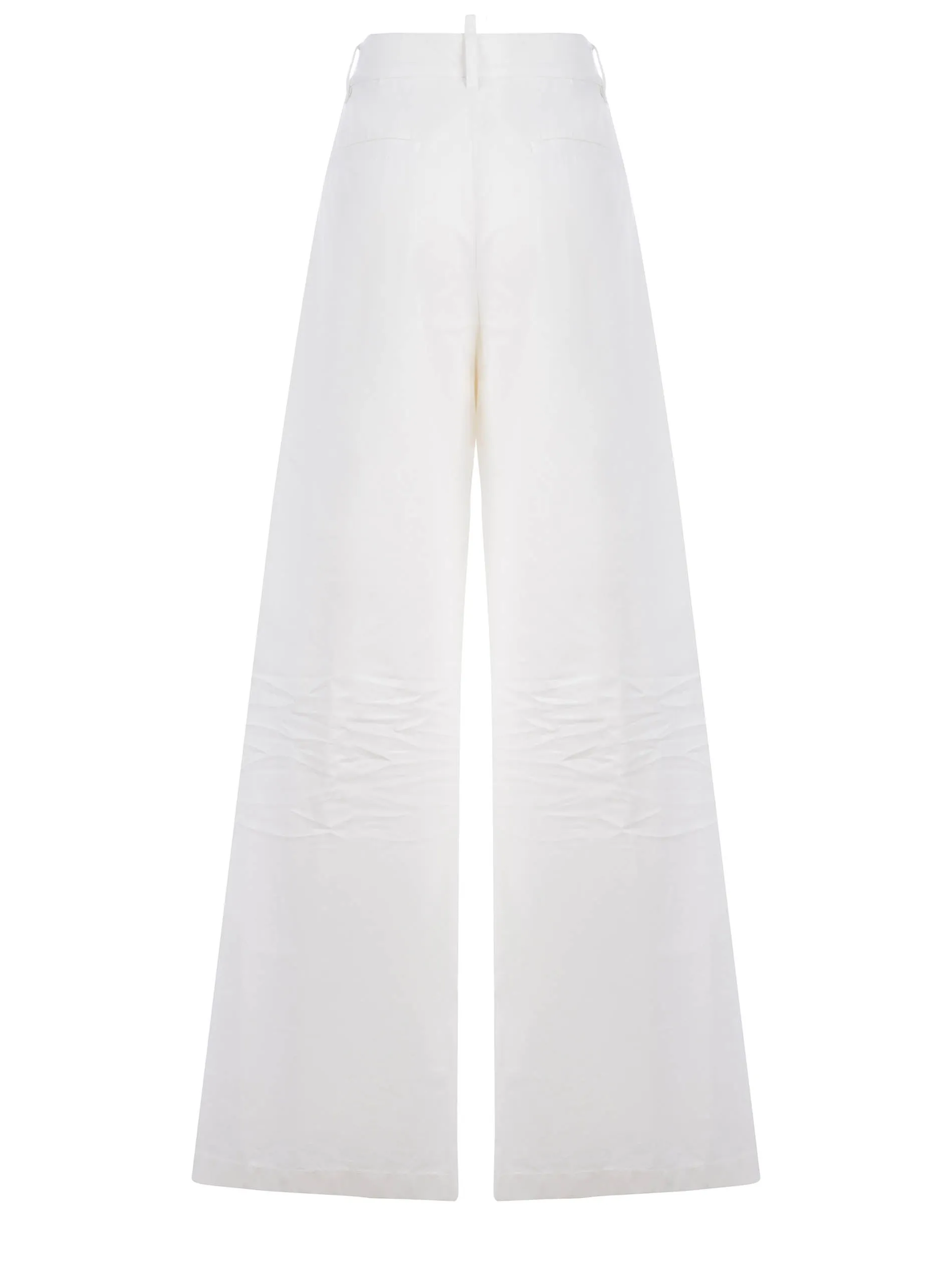 Dsquared2 Buttoned Wide-Leg Pants