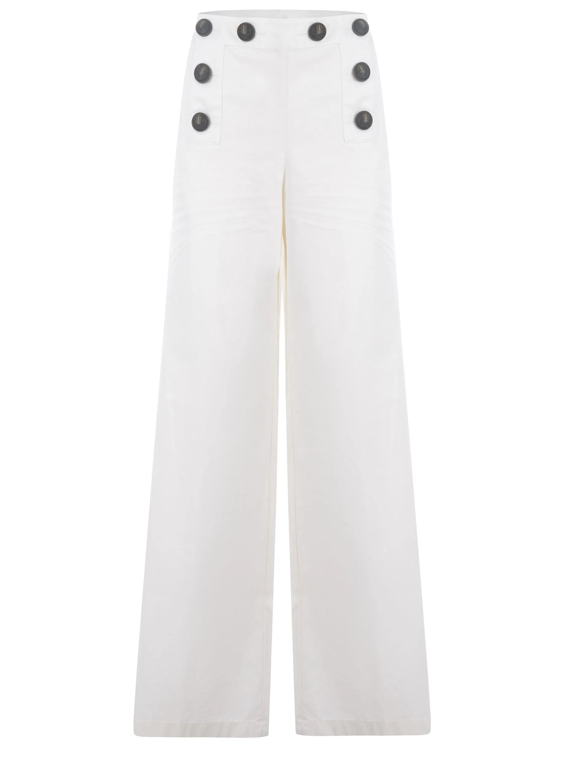 Dsquared2 Buttoned Wide-Leg Pants