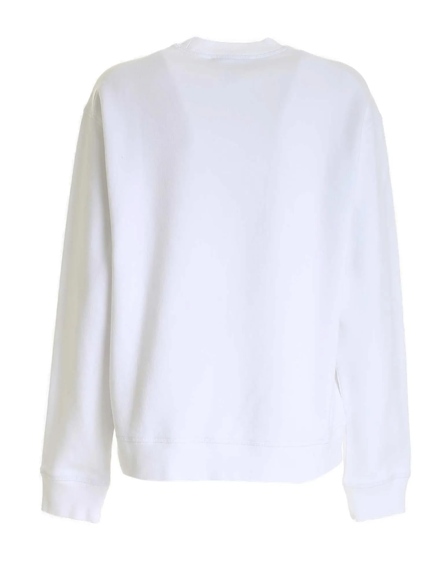 Dsquared2 Graphic Logo Print Crewneck Sweater