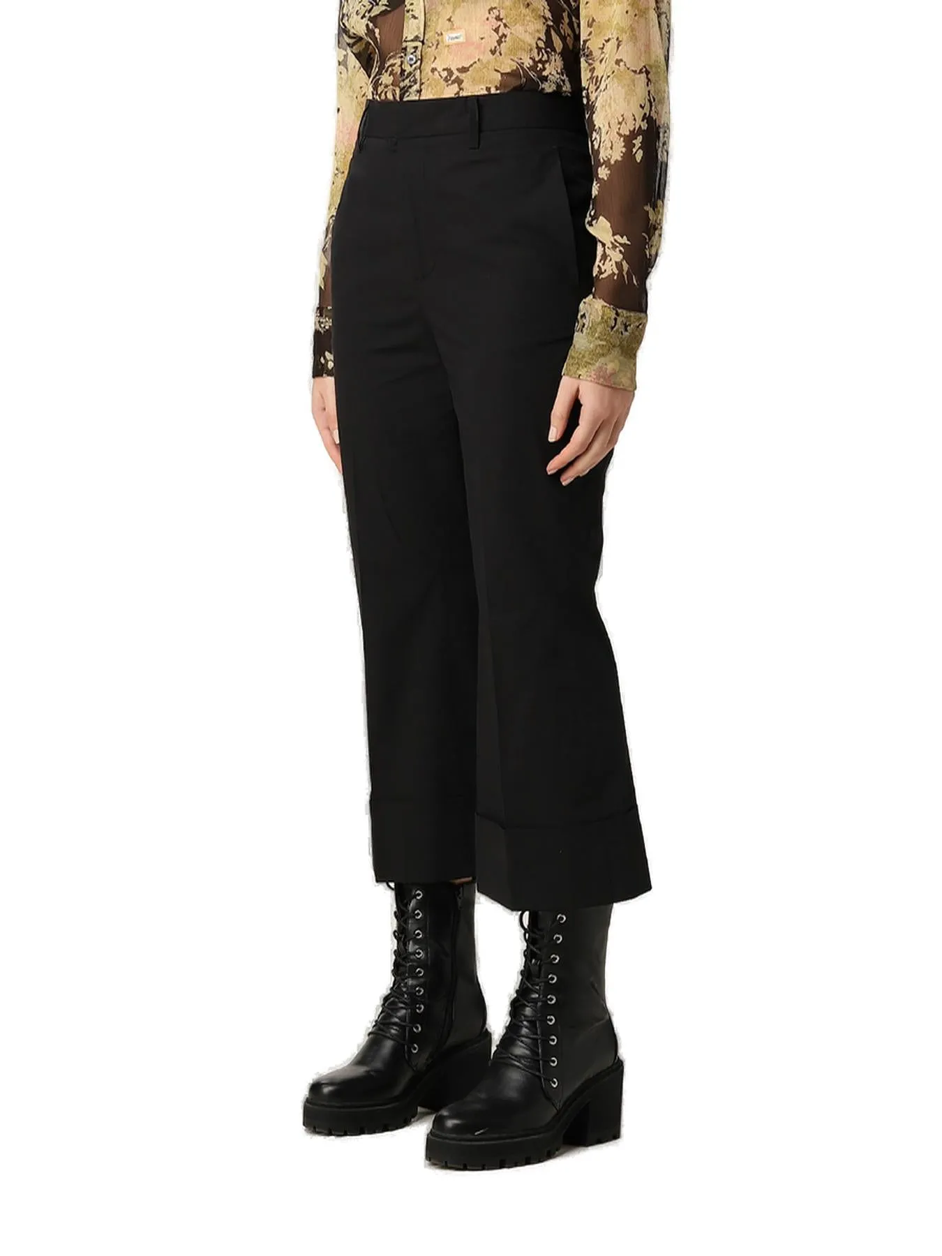 Dsquared2 High-Waist Cropped Pants