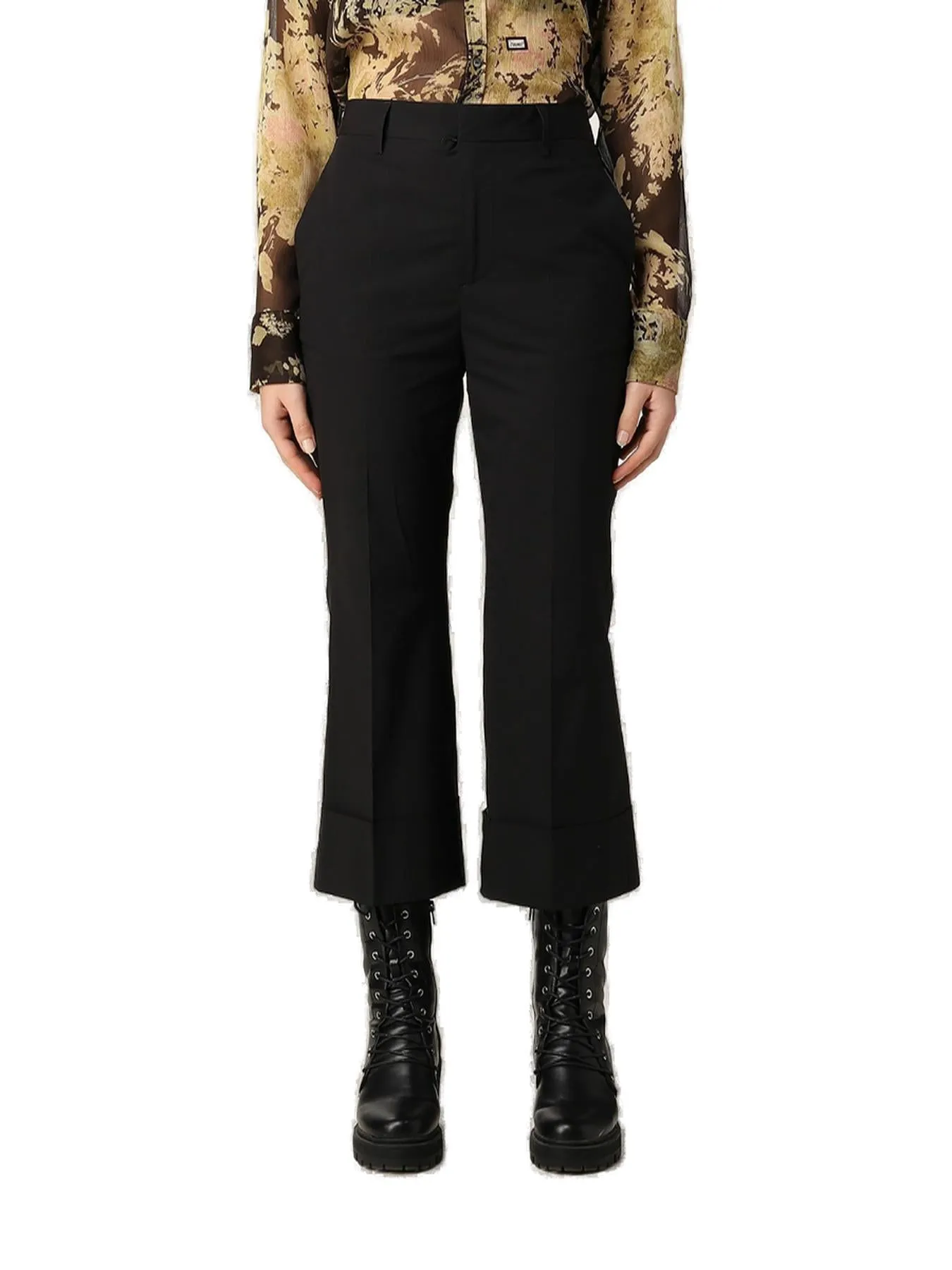 Dsquared2 High-Waist Cropped Pants