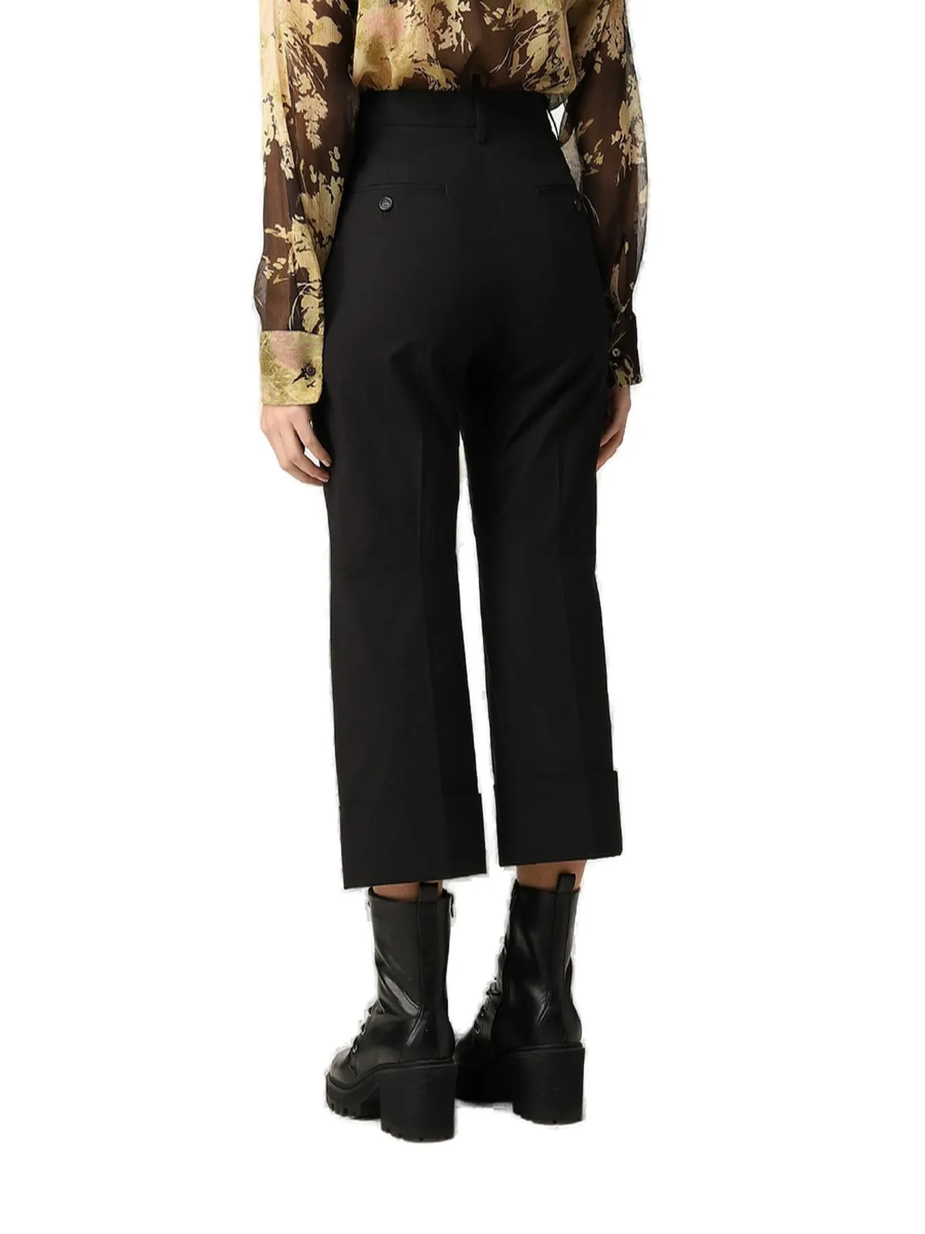 Dsquared2 High-Waist Cropped Pants
