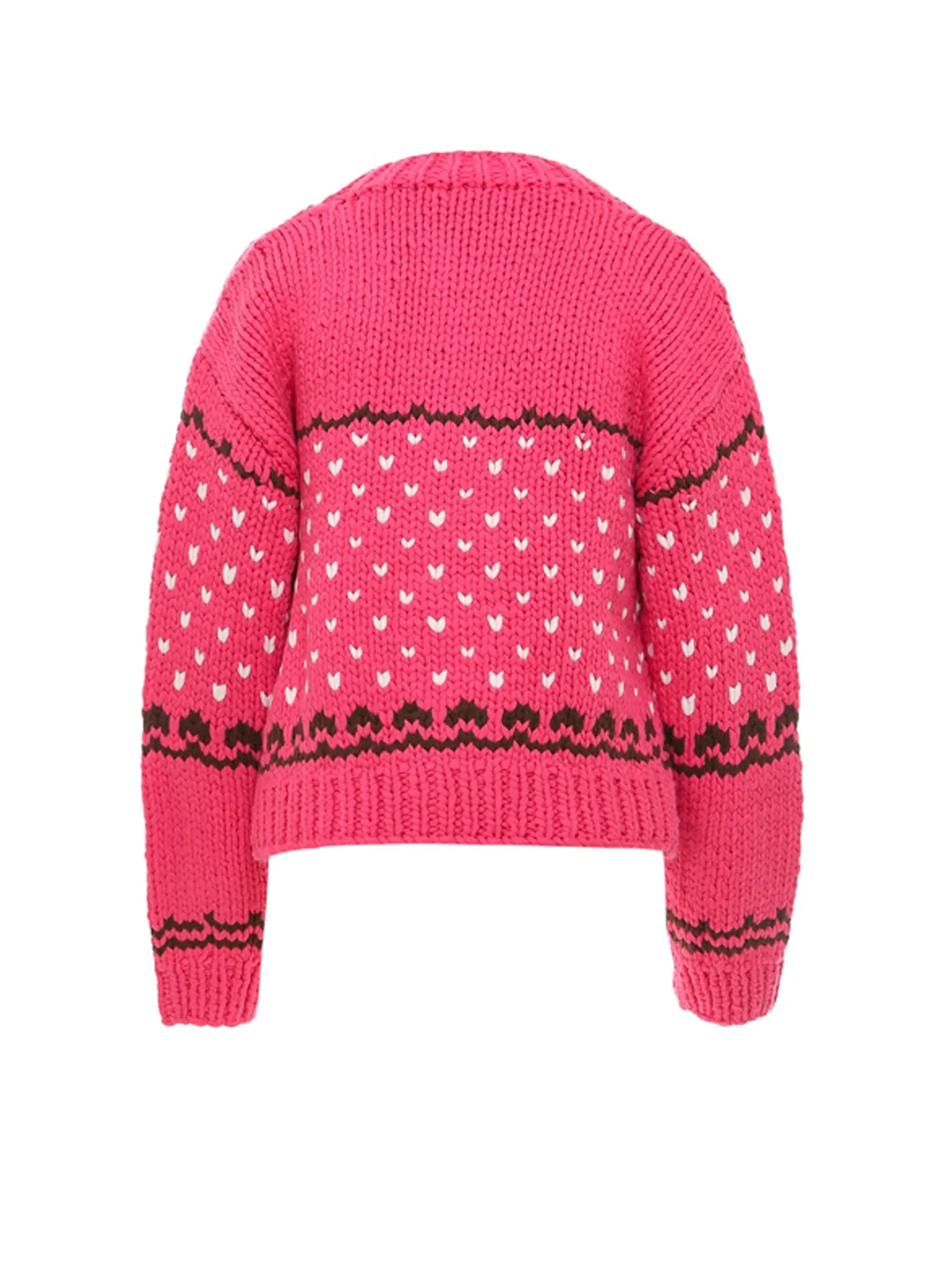 Dsquared2 Intarsia Knit Cardigan