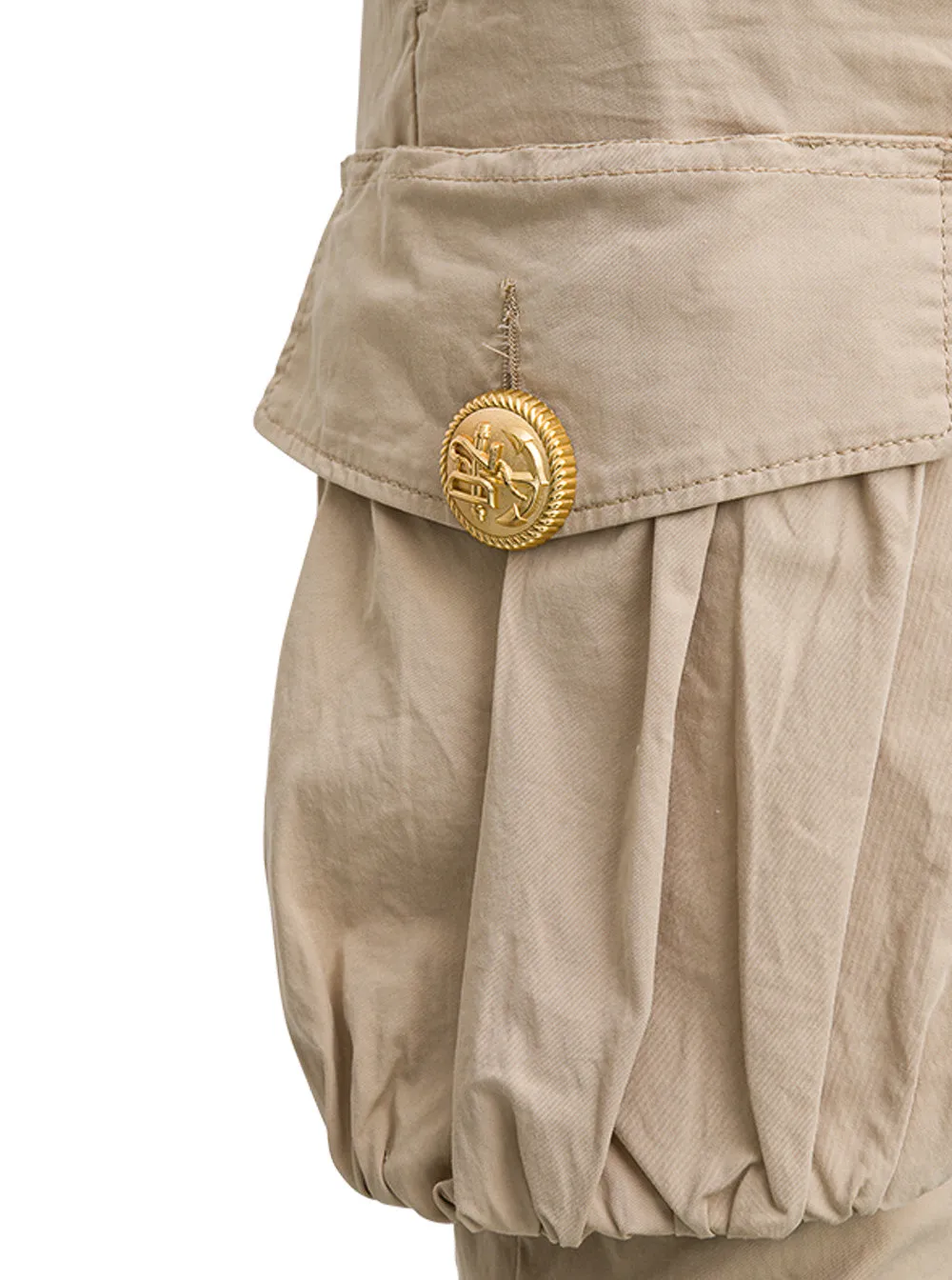 Dsquared2 Pocket Patch Cropped Cargo Pants