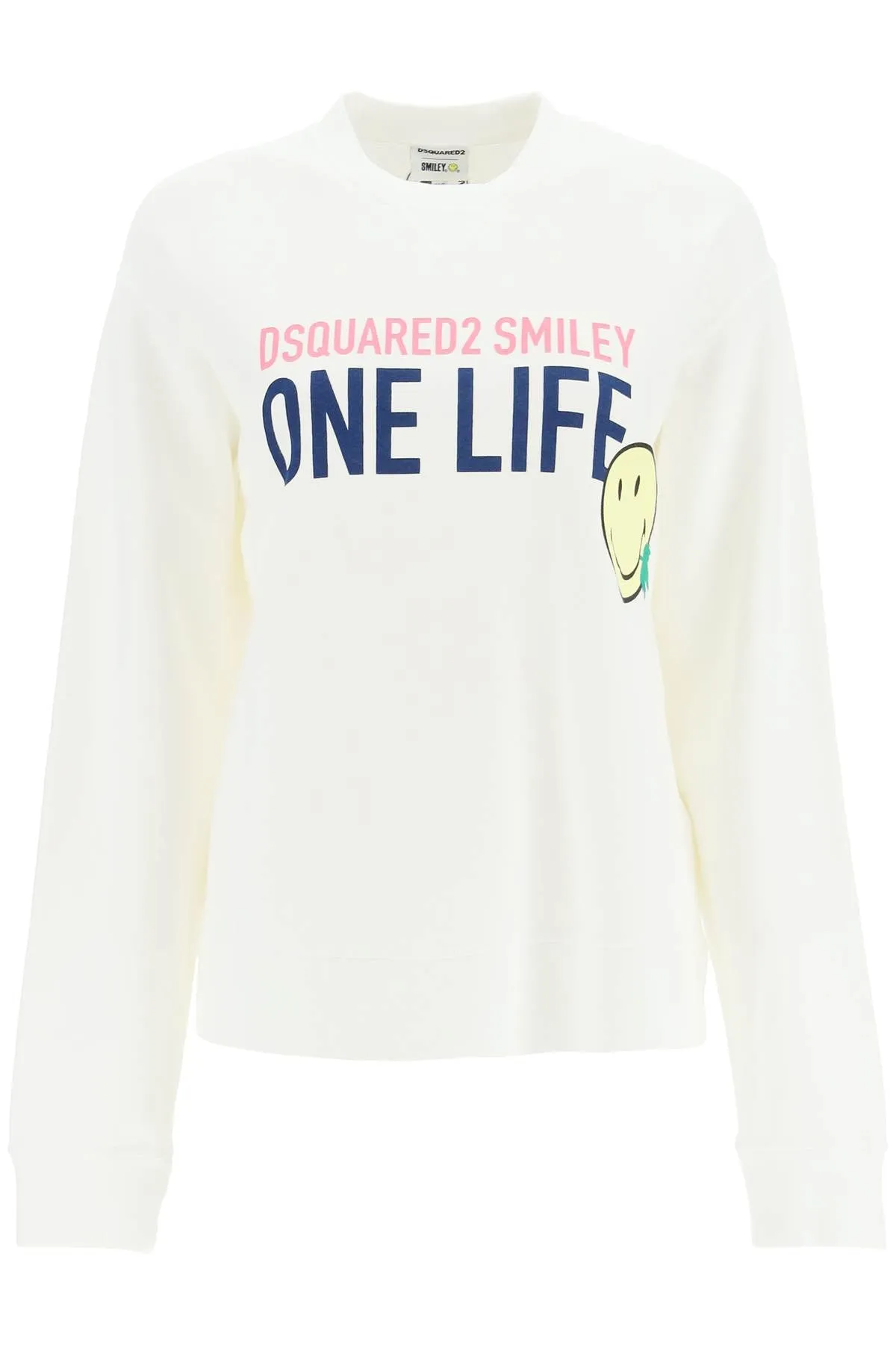 Dsquared2 Slogan Print Crewneck Sweater