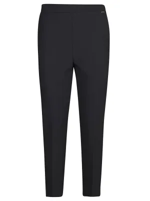 Elisabetta Franchi Double Crepe Trousers