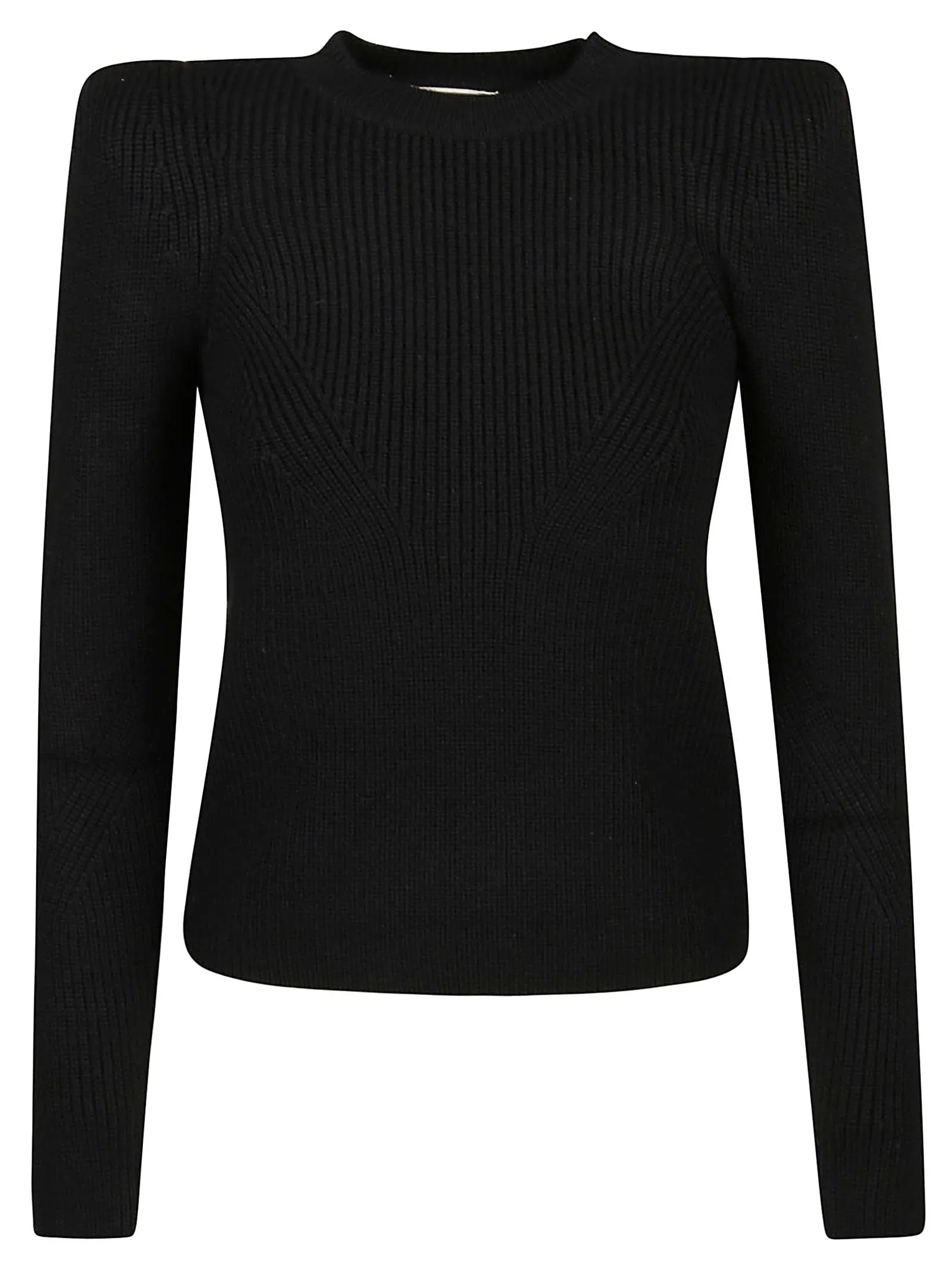 Elisabetta Franchi Shoulder Padded Knit Jumper