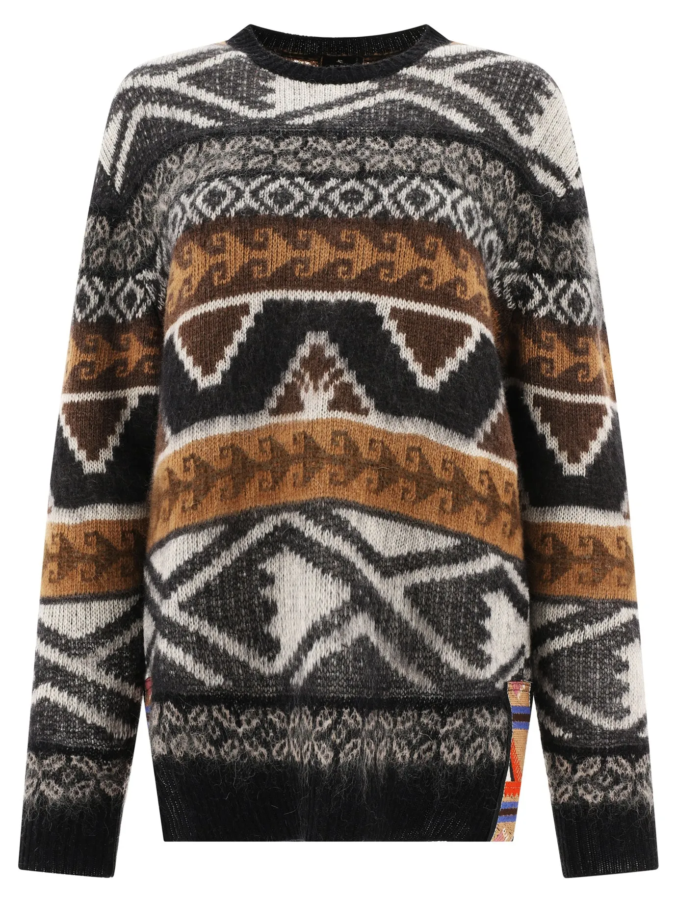Etro Brushed Jacquard Sweater
