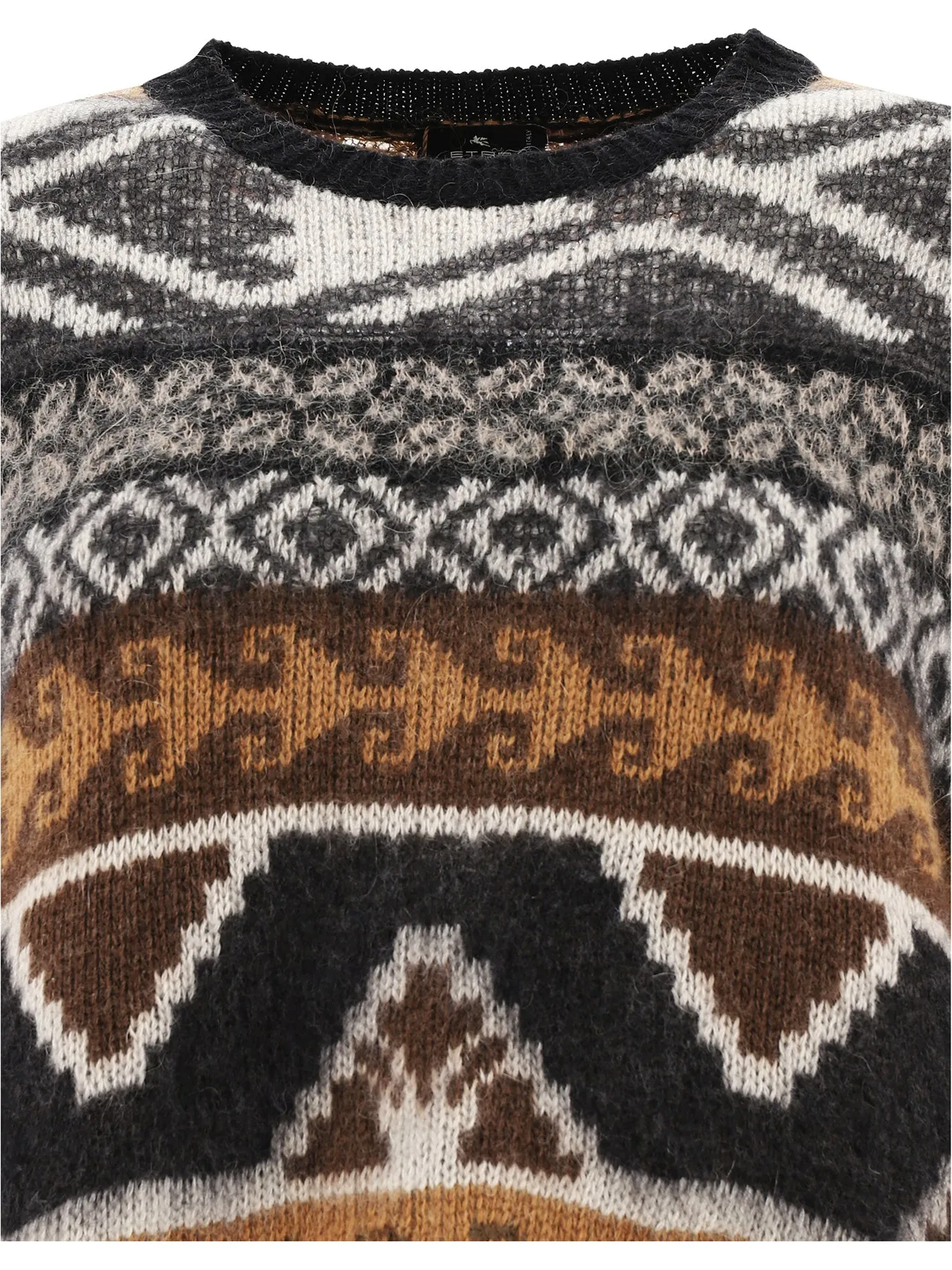 Etro Brushed Jacquard Sweater