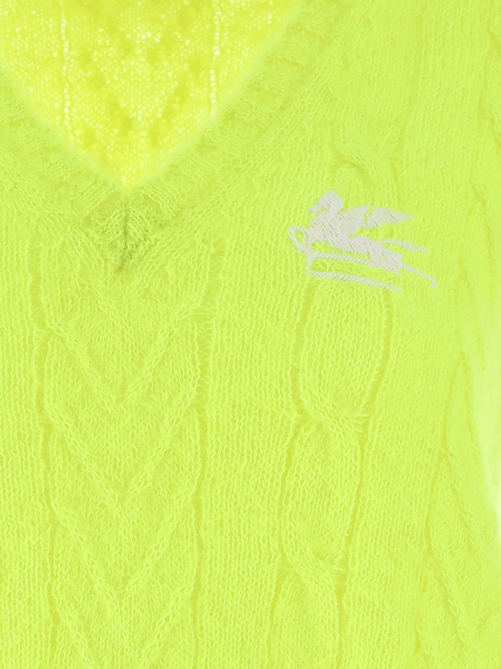 Etro Cable Knit Vest