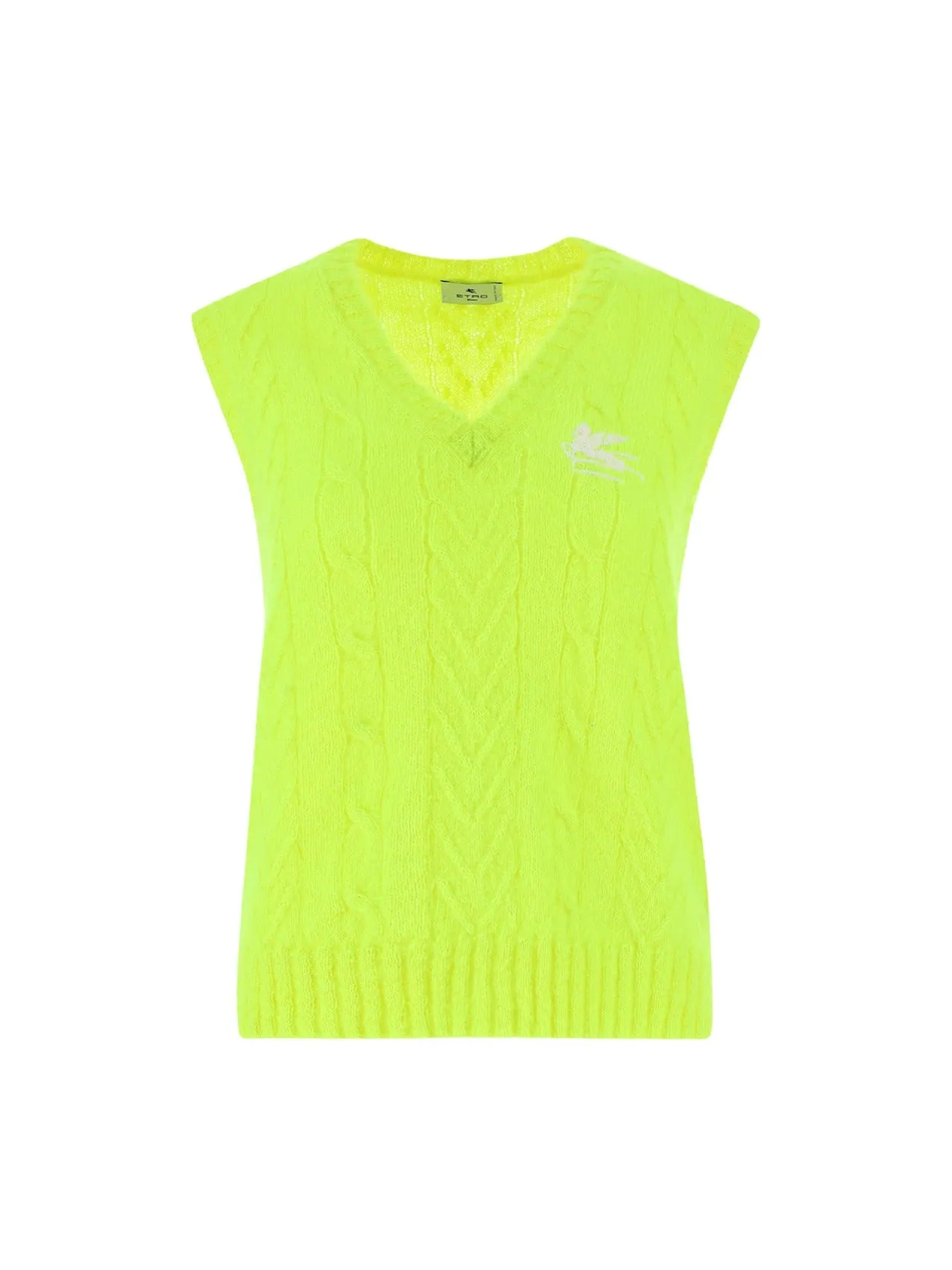 Etro Cable Knit Vest