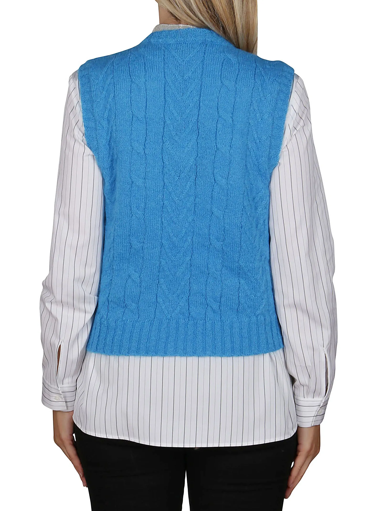 Etro Cable Knit Vest