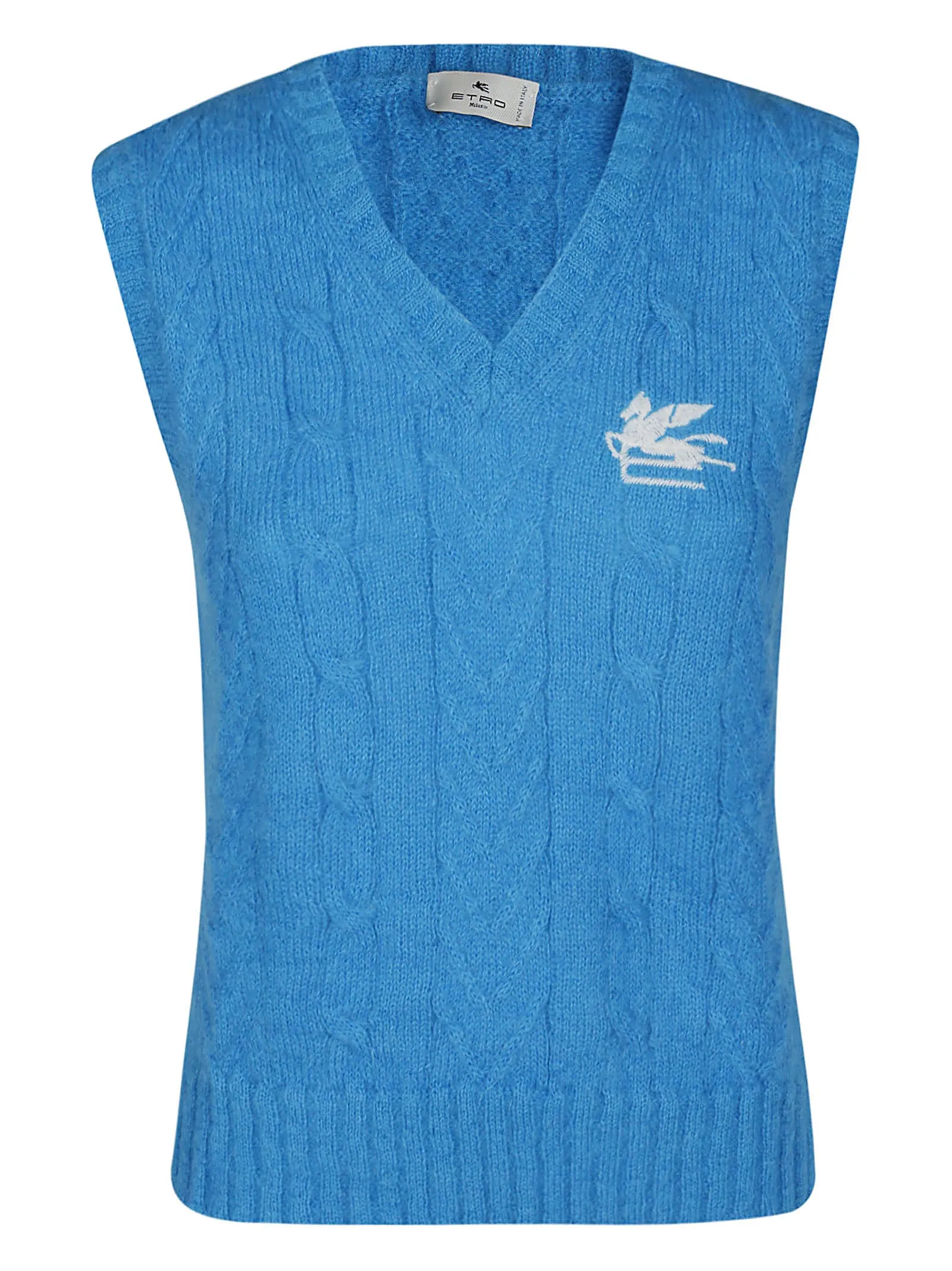 Etro Cable Knit Vest