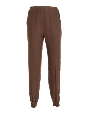 Etro Geometric Embroidered Trousers