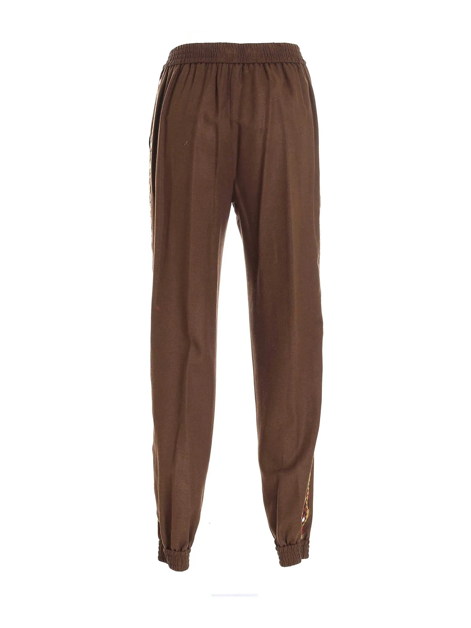 Etro Geometric Embroidered Trousers