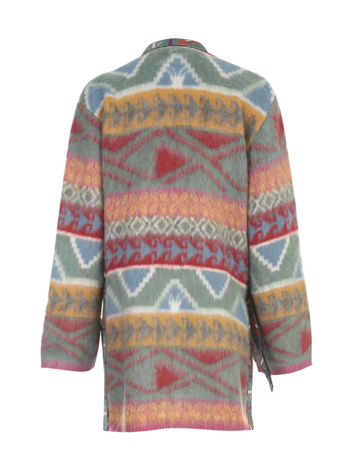 Etro Geometric Patterned Knit Cardigan