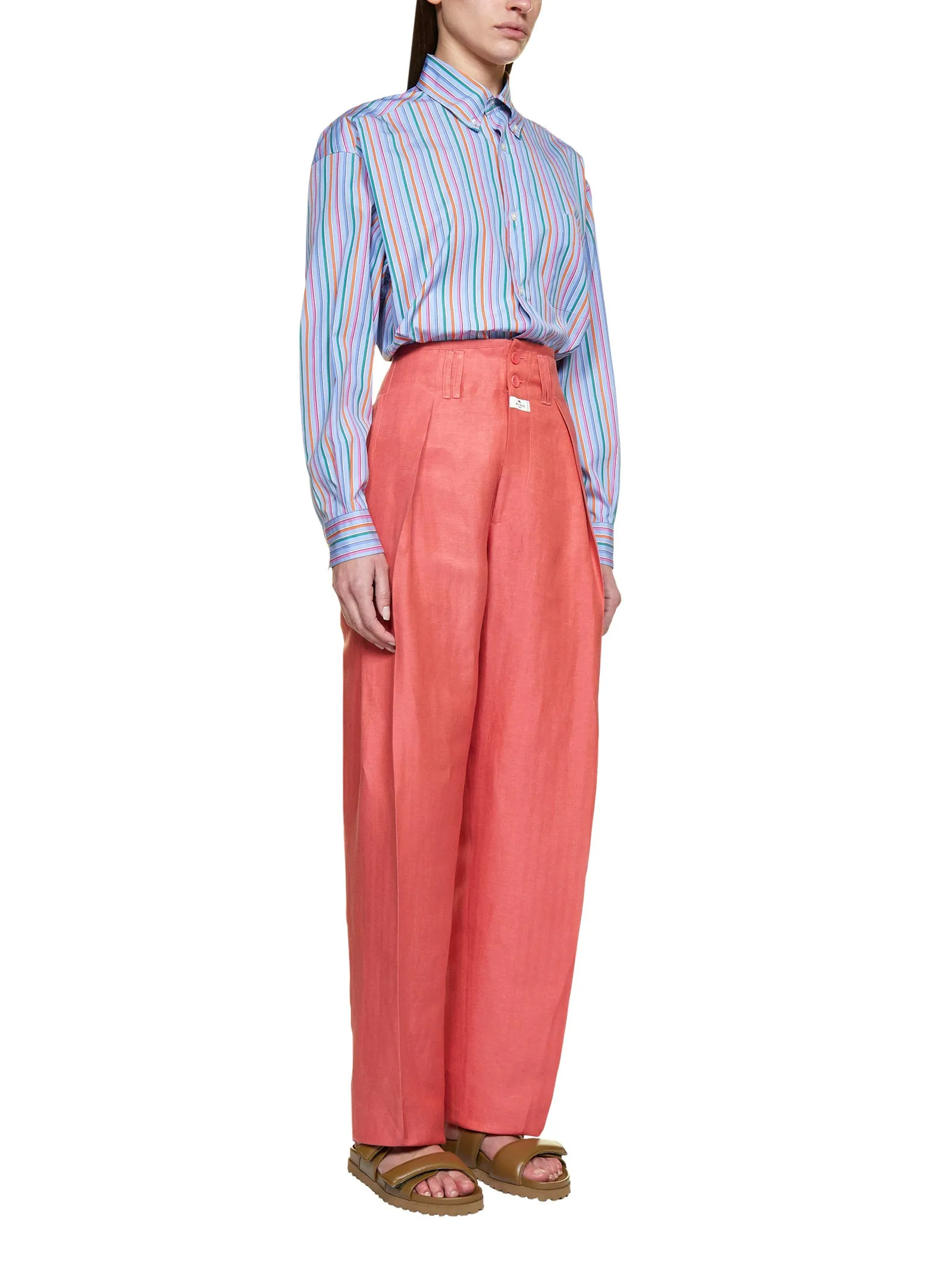 Etro High-Waisted Tailored Trousers