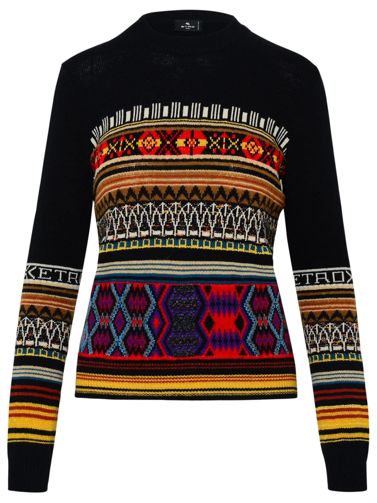 Etro Patterned Knit Sweater