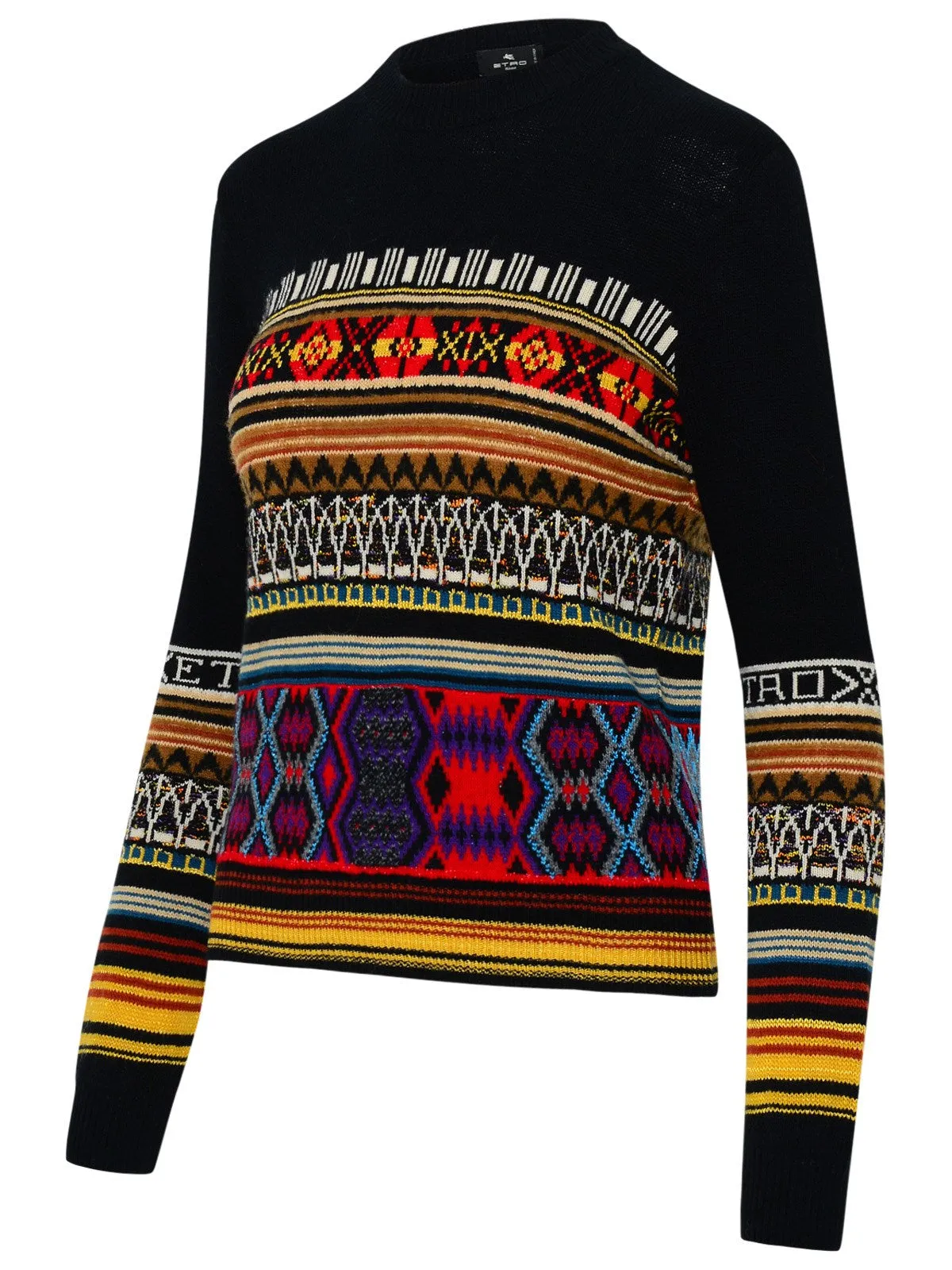 Etro Patterned Knit Sweater