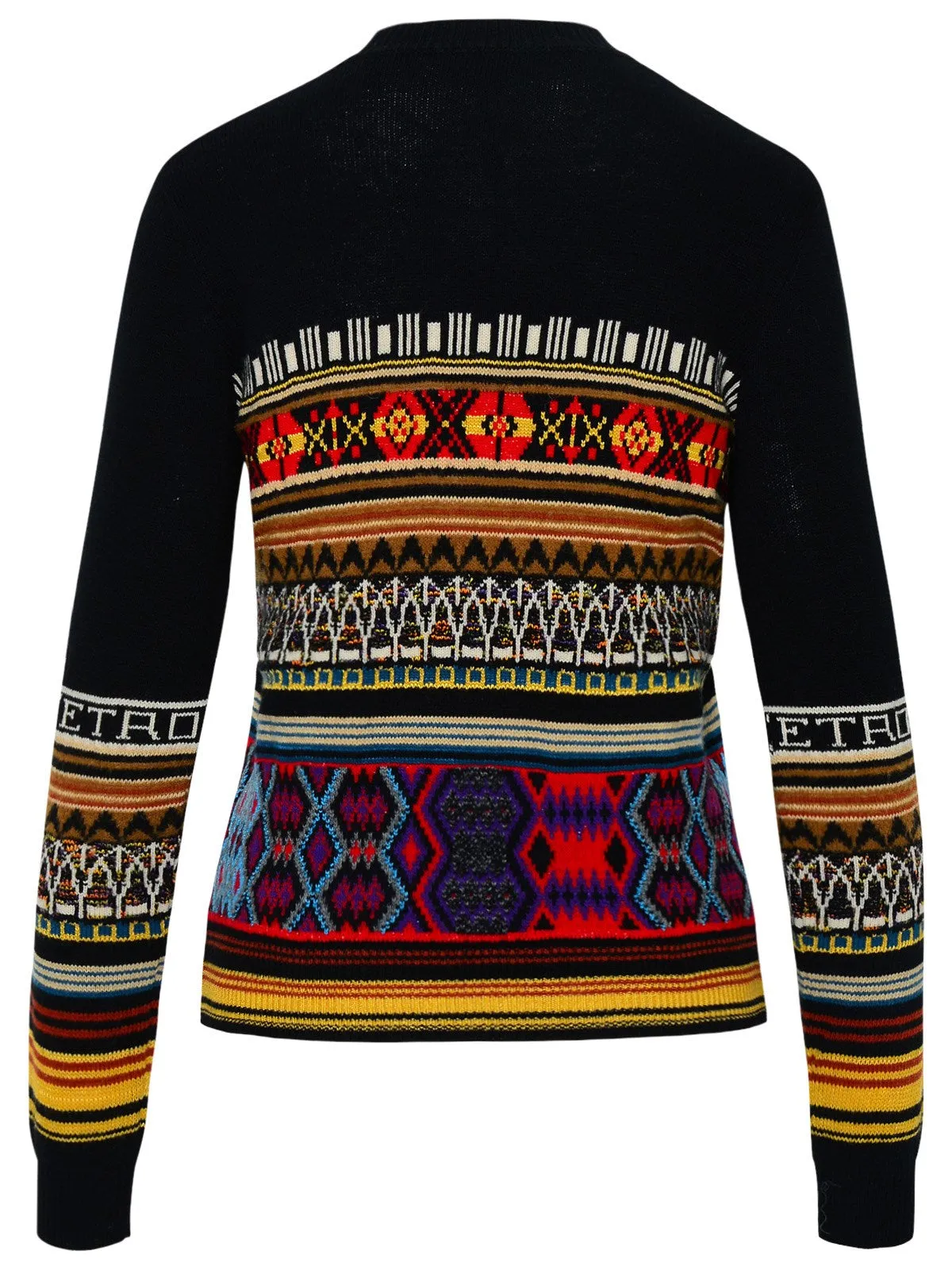Etro Patterned Knit Sweater