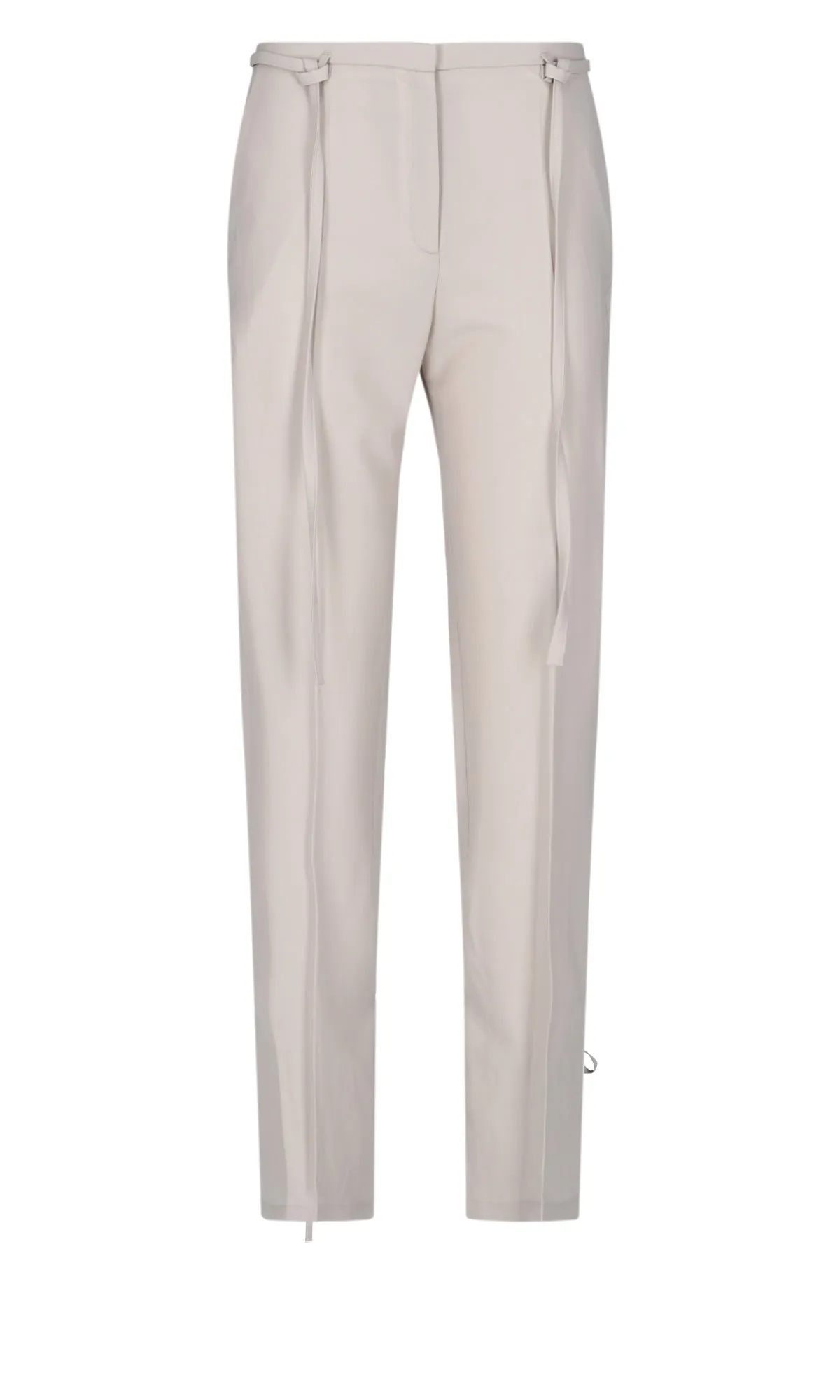 Eudon Choi Drawstring Straight Leg Pants