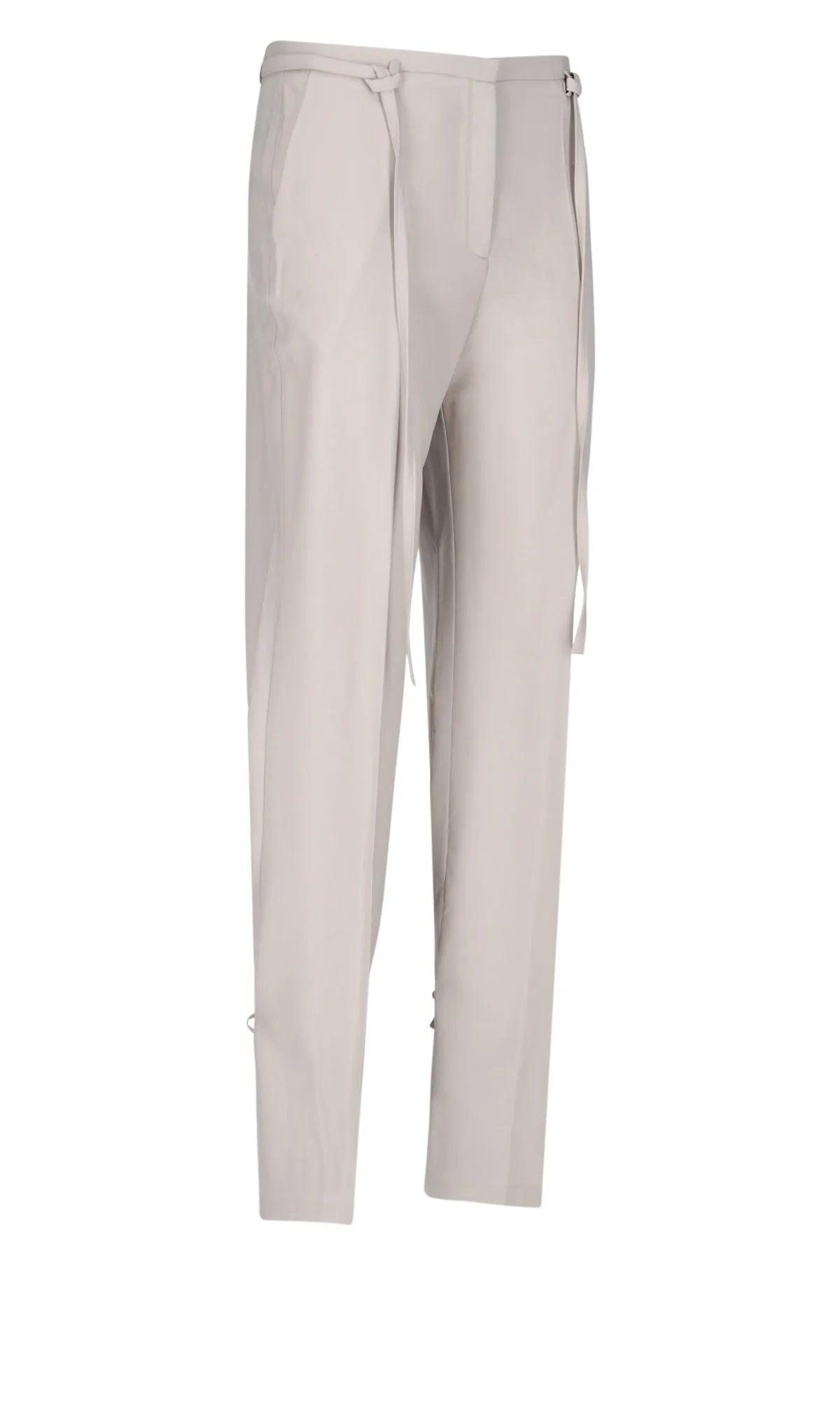 Eudon Choi Drawstring Straight Leg Pants