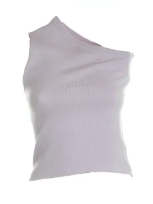 Extreme Cashmere One-Shoulder Knit Top