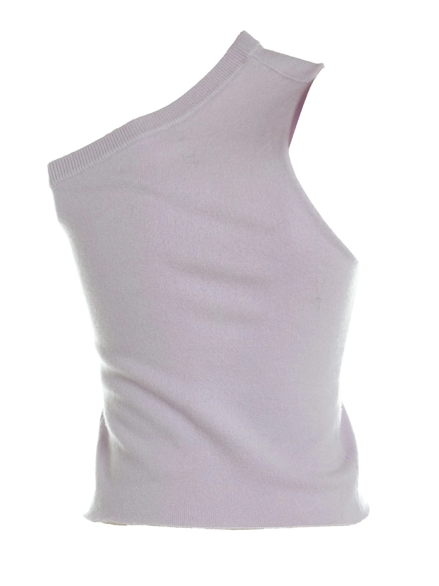 Extreme Cashmere One-Shoulder Knit Top